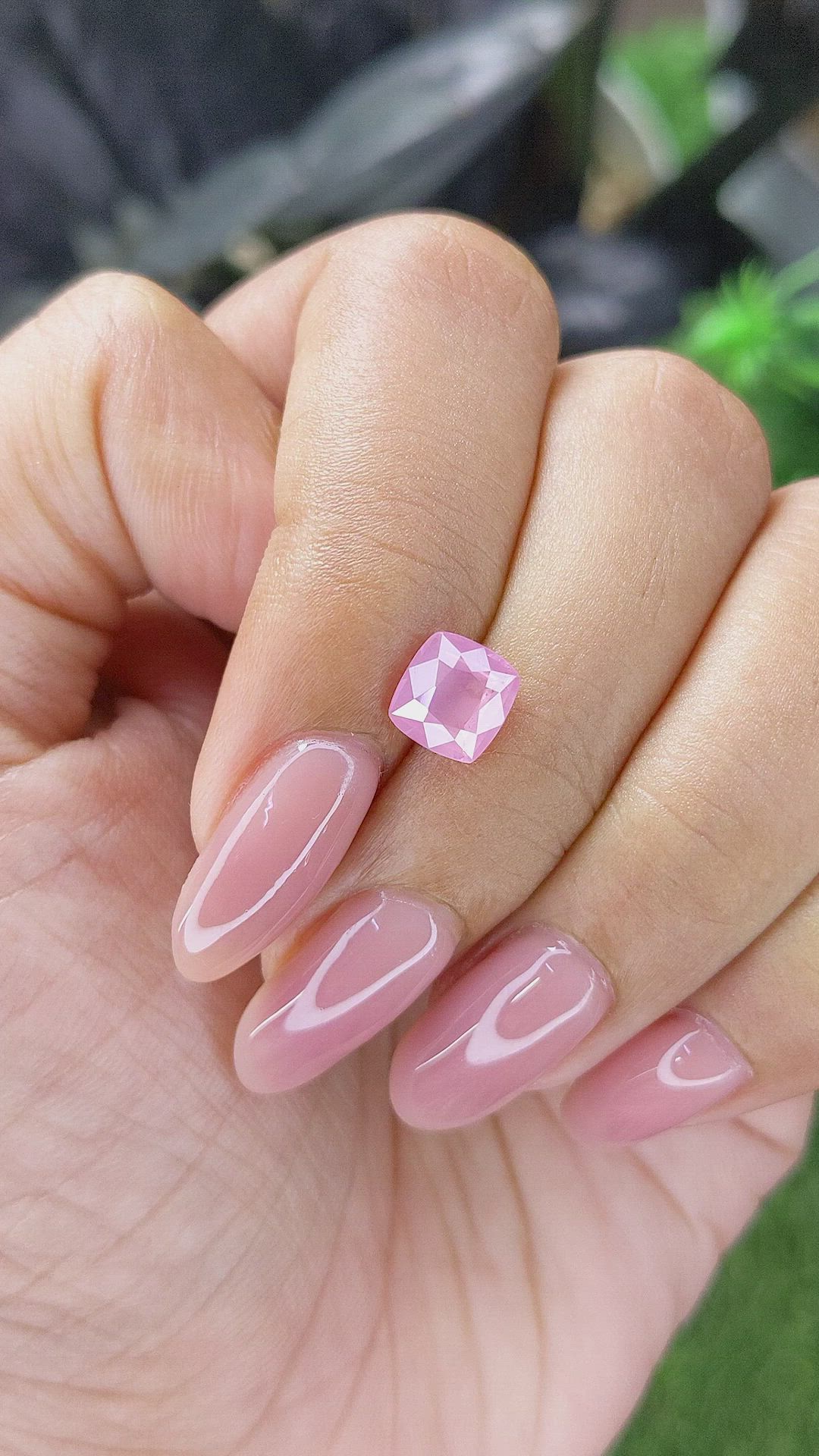 1.48 Ct. Pink Spinel from Tanzania Size Video