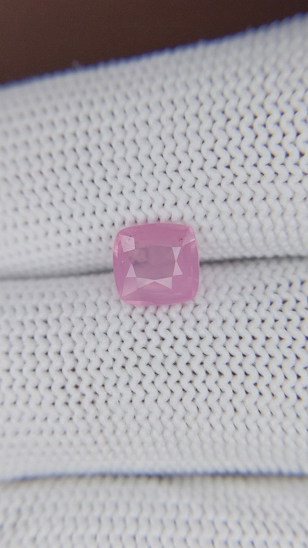 1.48 Ct. Pink Spinel from Tanzania Size Video
