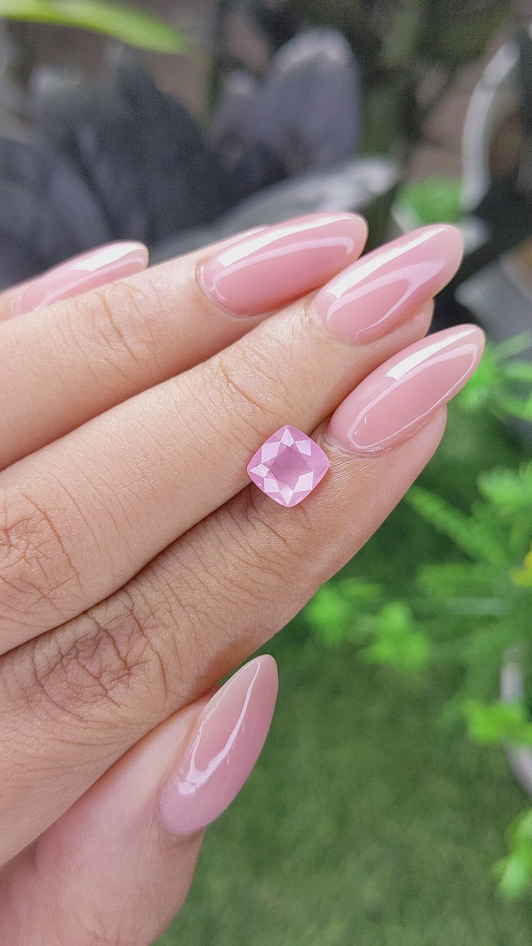 1.48 Ct. Pink Spinel from Tanzania Size Video