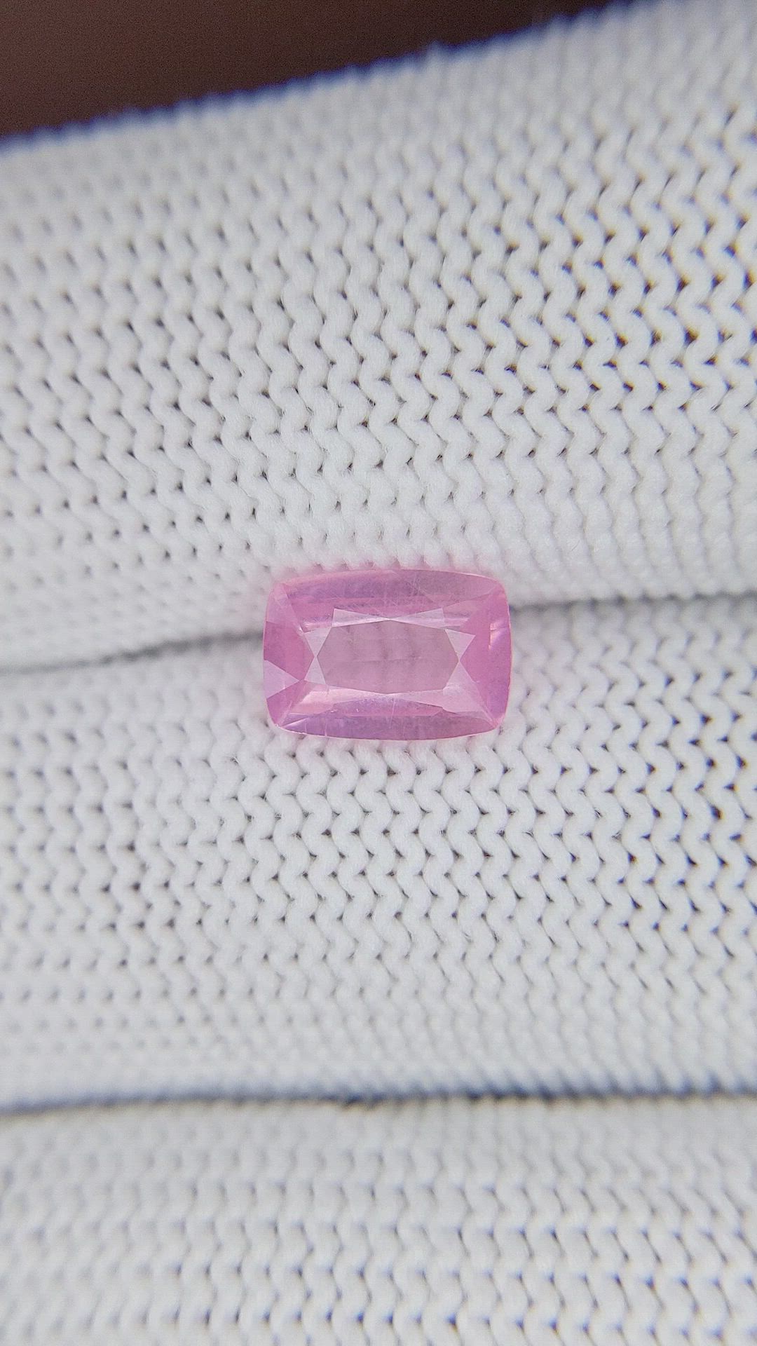 1.37 Ct. Pink Spinel from Tanzania Size Video