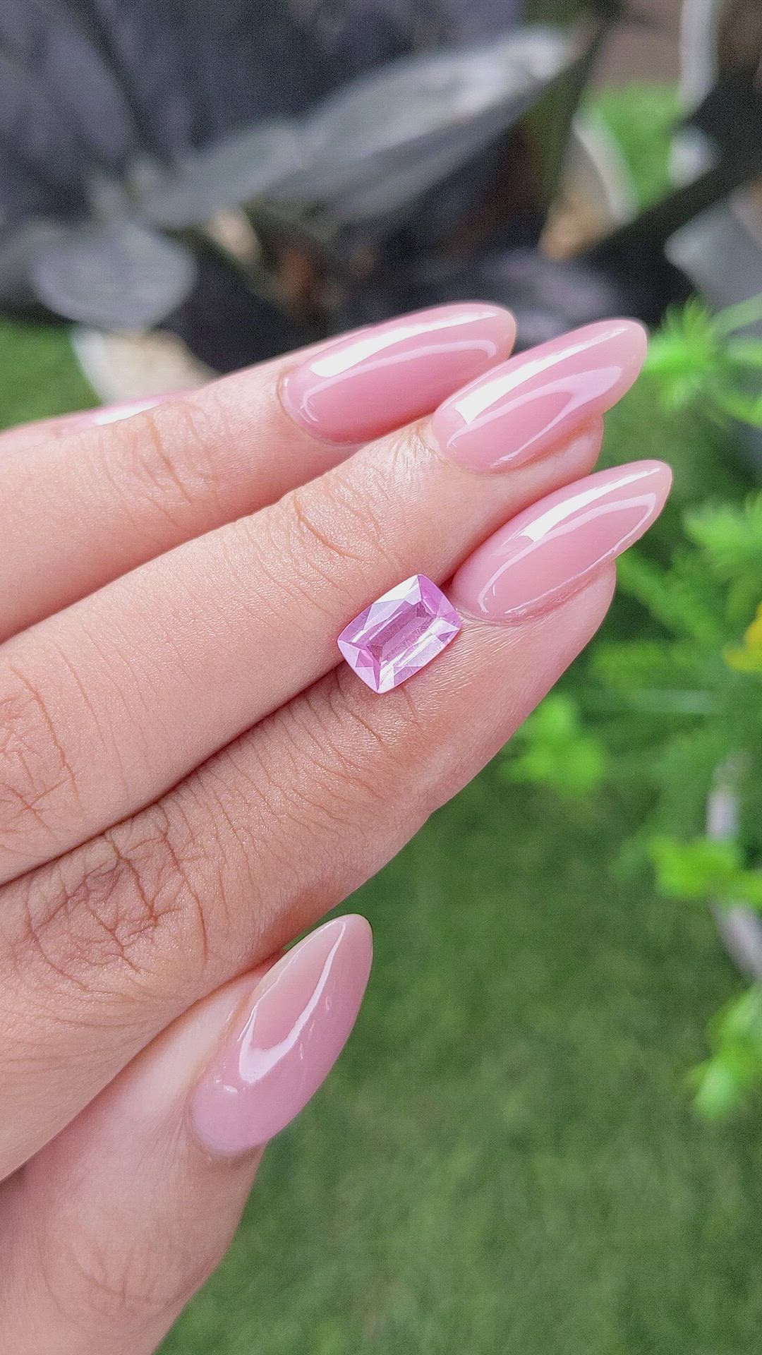 1.37 Ct. Pink Spinel from Tanzania Size Video