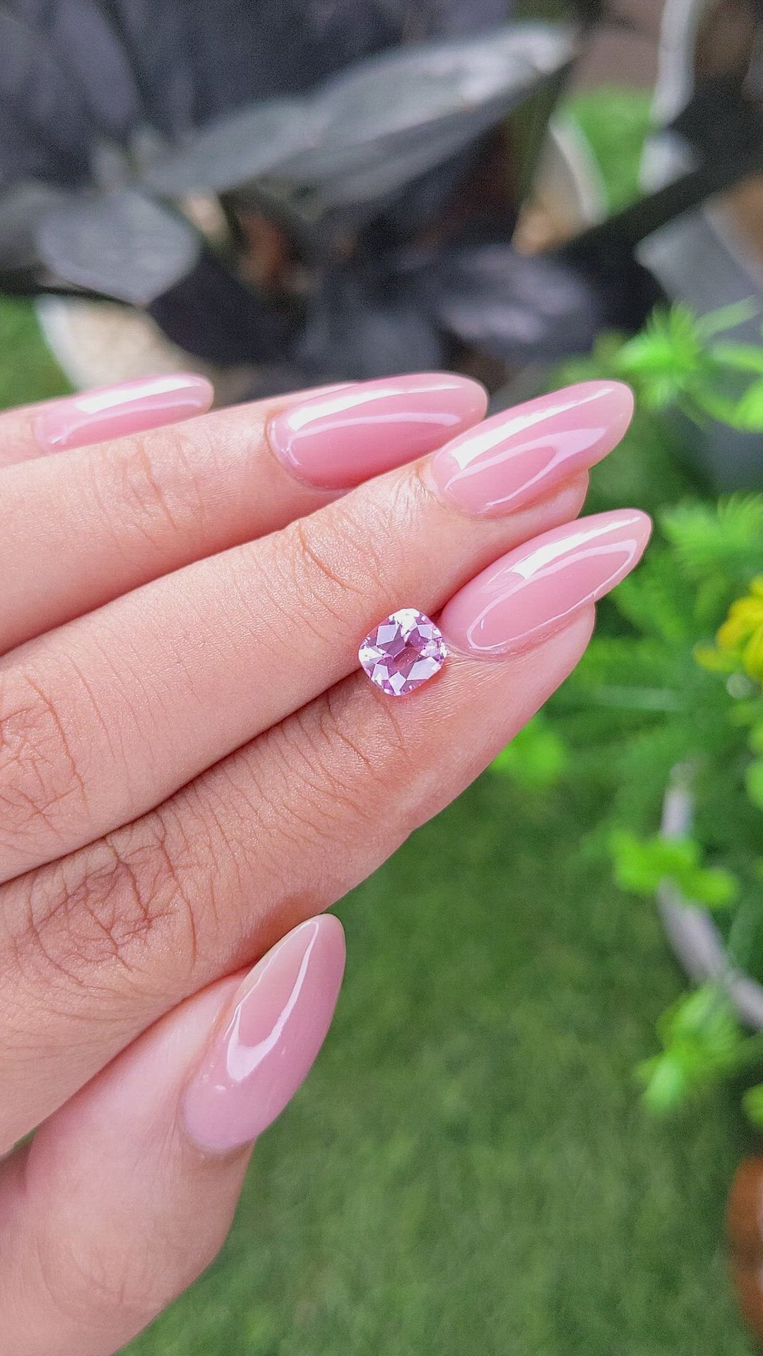 1.11 Ct. Pink Spinel from Tanzania Size Video