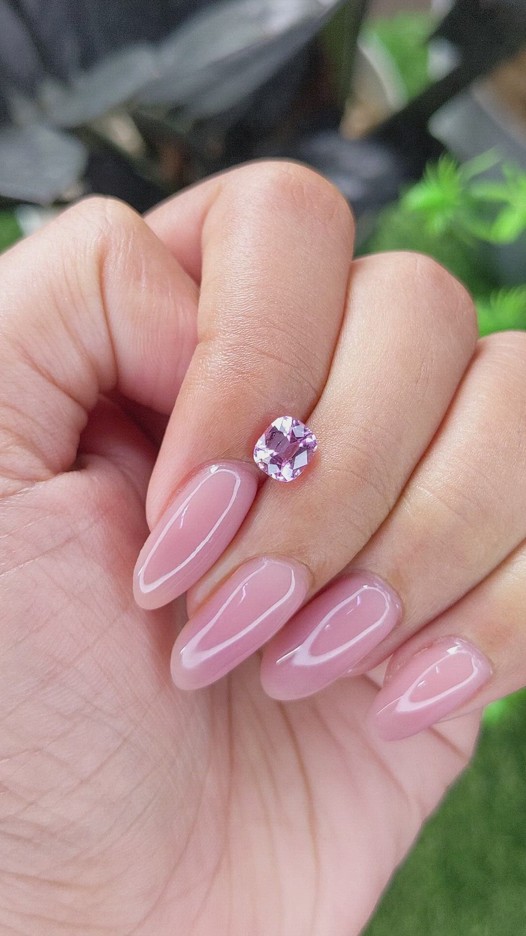 1.11 Ct. Pink Spinel from Tanzania Size Video