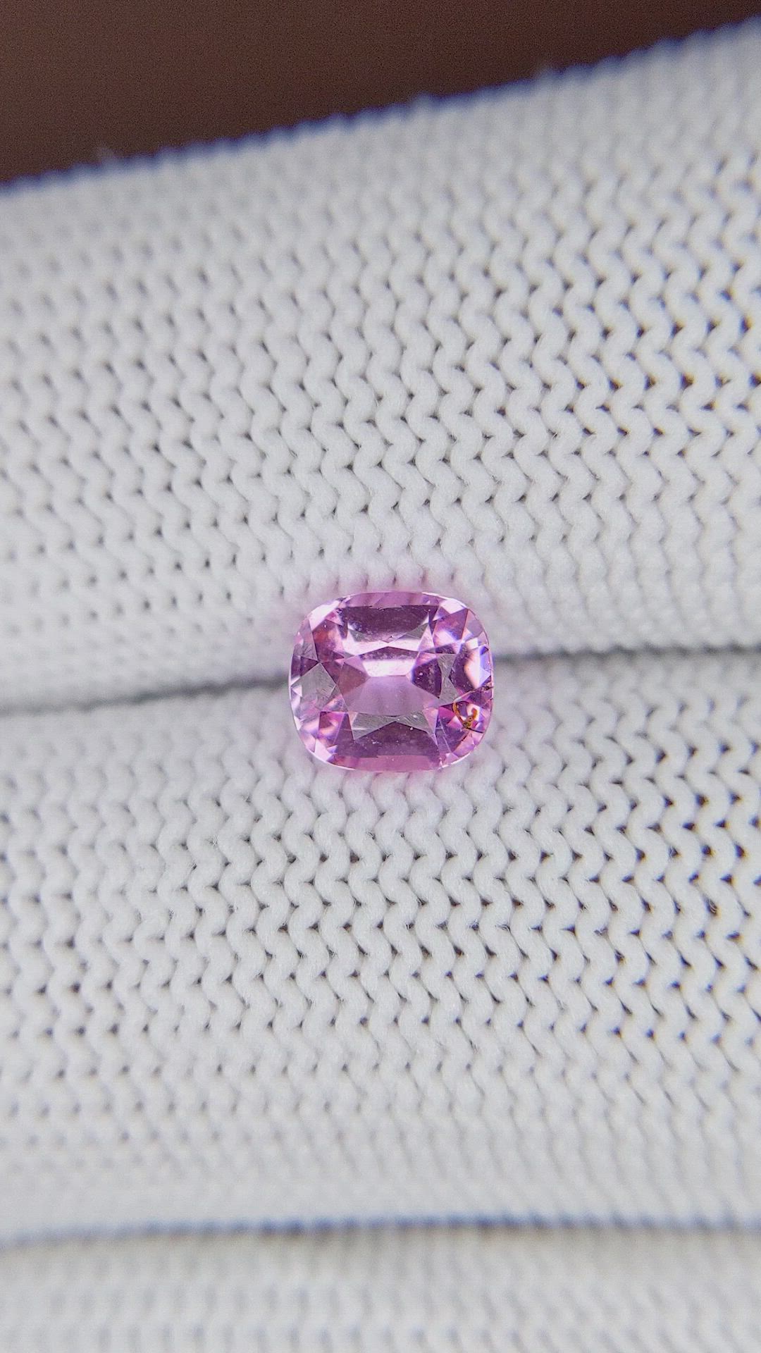 1.11 Ct. Pink Spinel from Tanzania Size Video