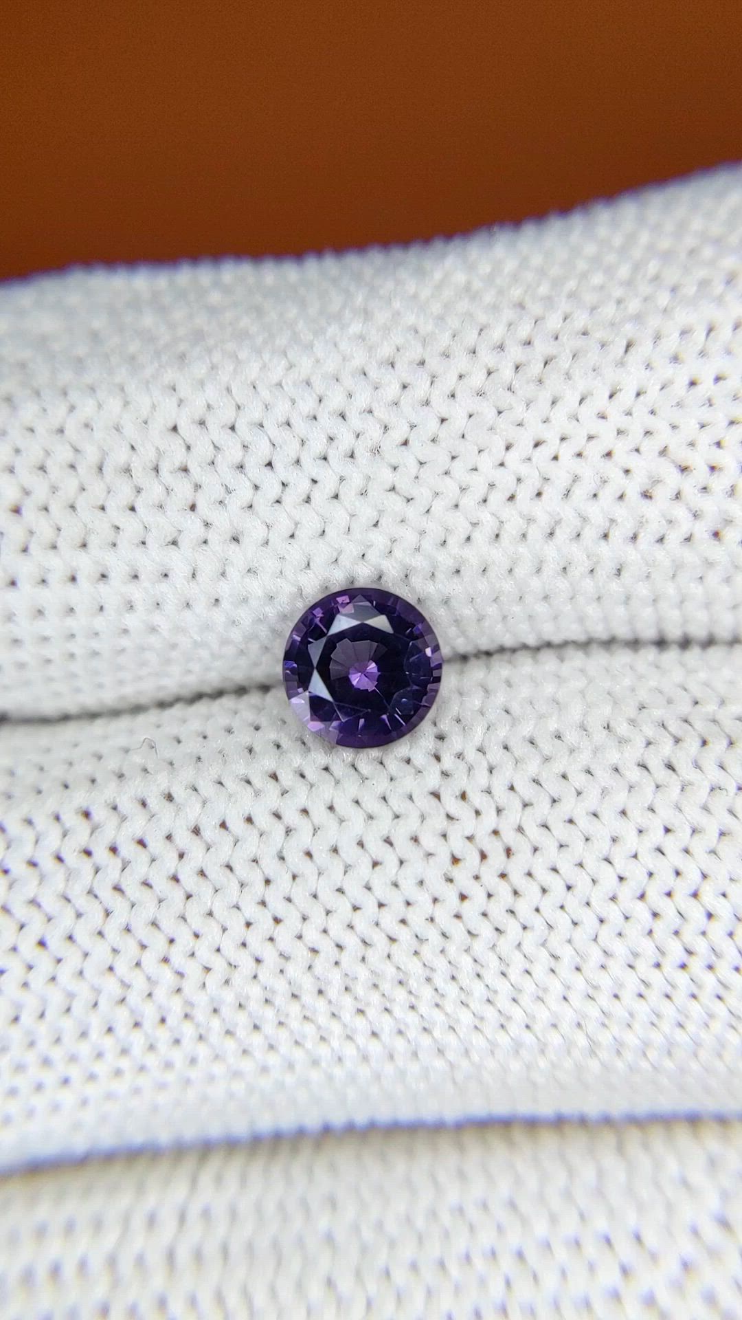 0.95 Ct. Purple Spinel from Ceylon (Sri Lanka) Size Video