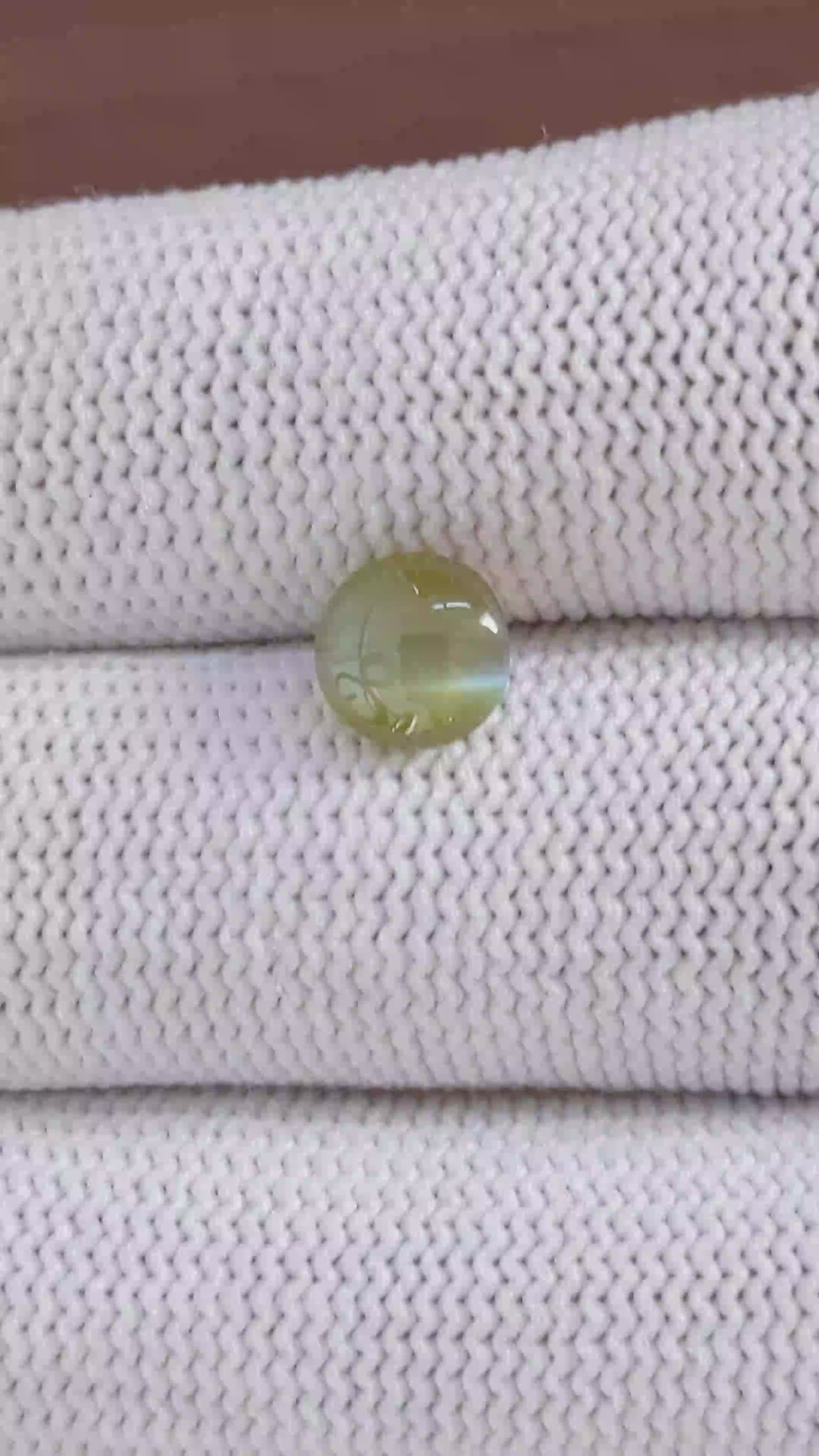2.35 Ct. Cabochon Alexandrite from Tanzania Size Video