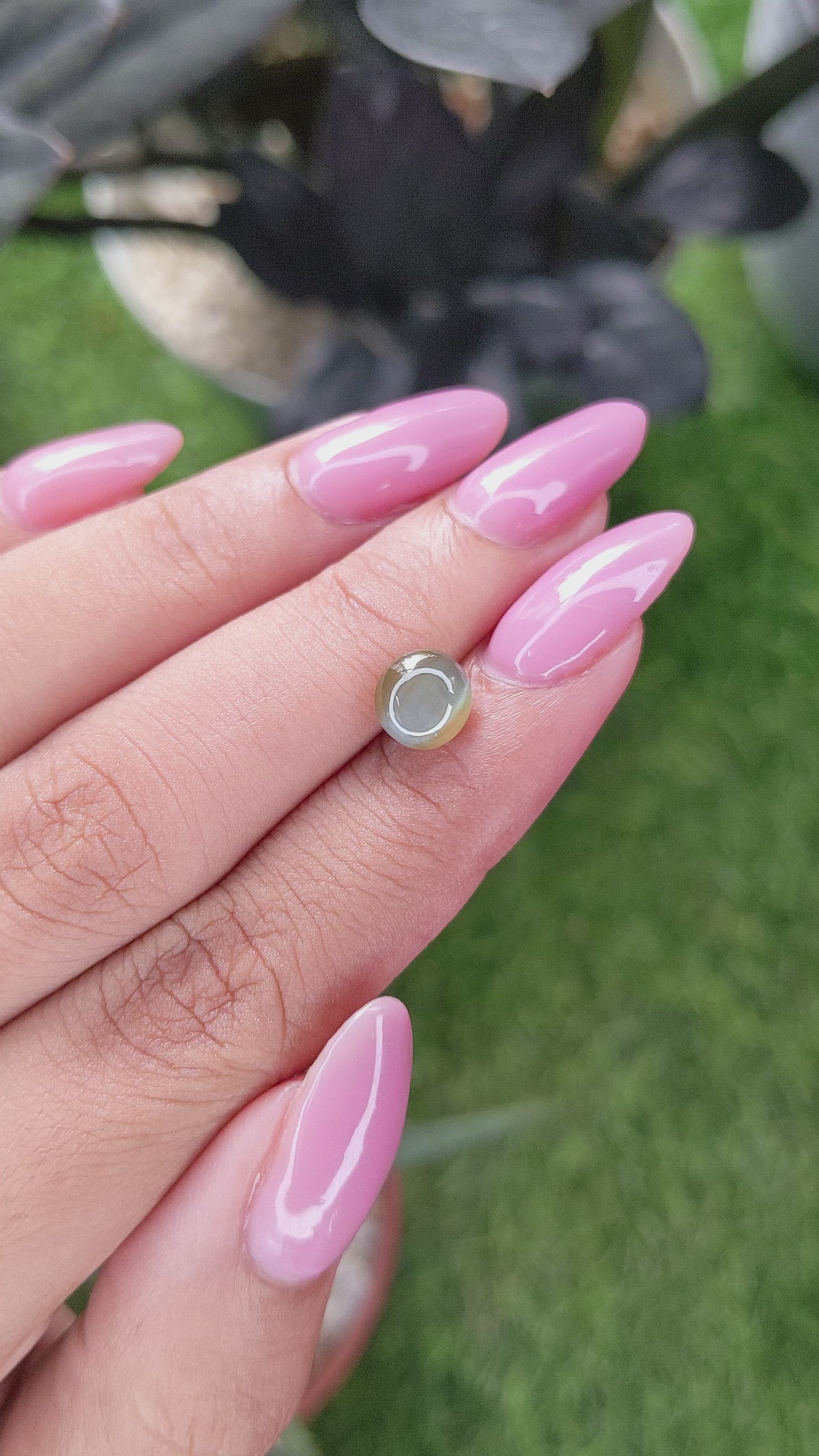 2.35 Ct. Cabochon Alexandrite from Tanzania Size Video