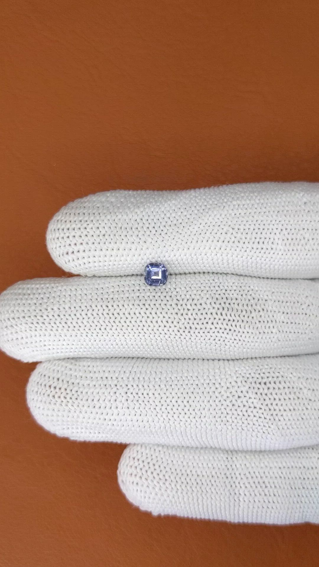 0.51 Ct. Blue Spinel from Ceylon (Sri Lanka) Size Video