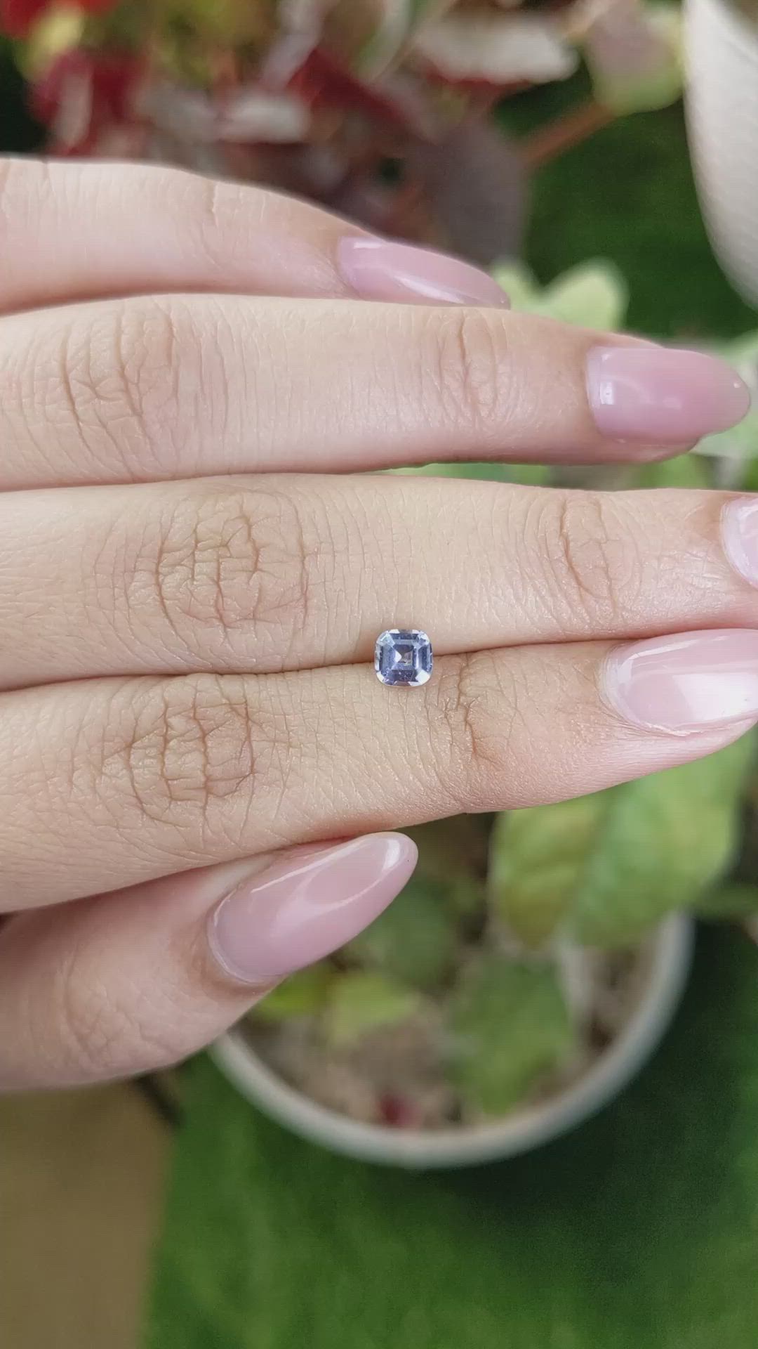 0.51 Ct. Blue Spinel from Ceylon (Sri Lanka) Size Video