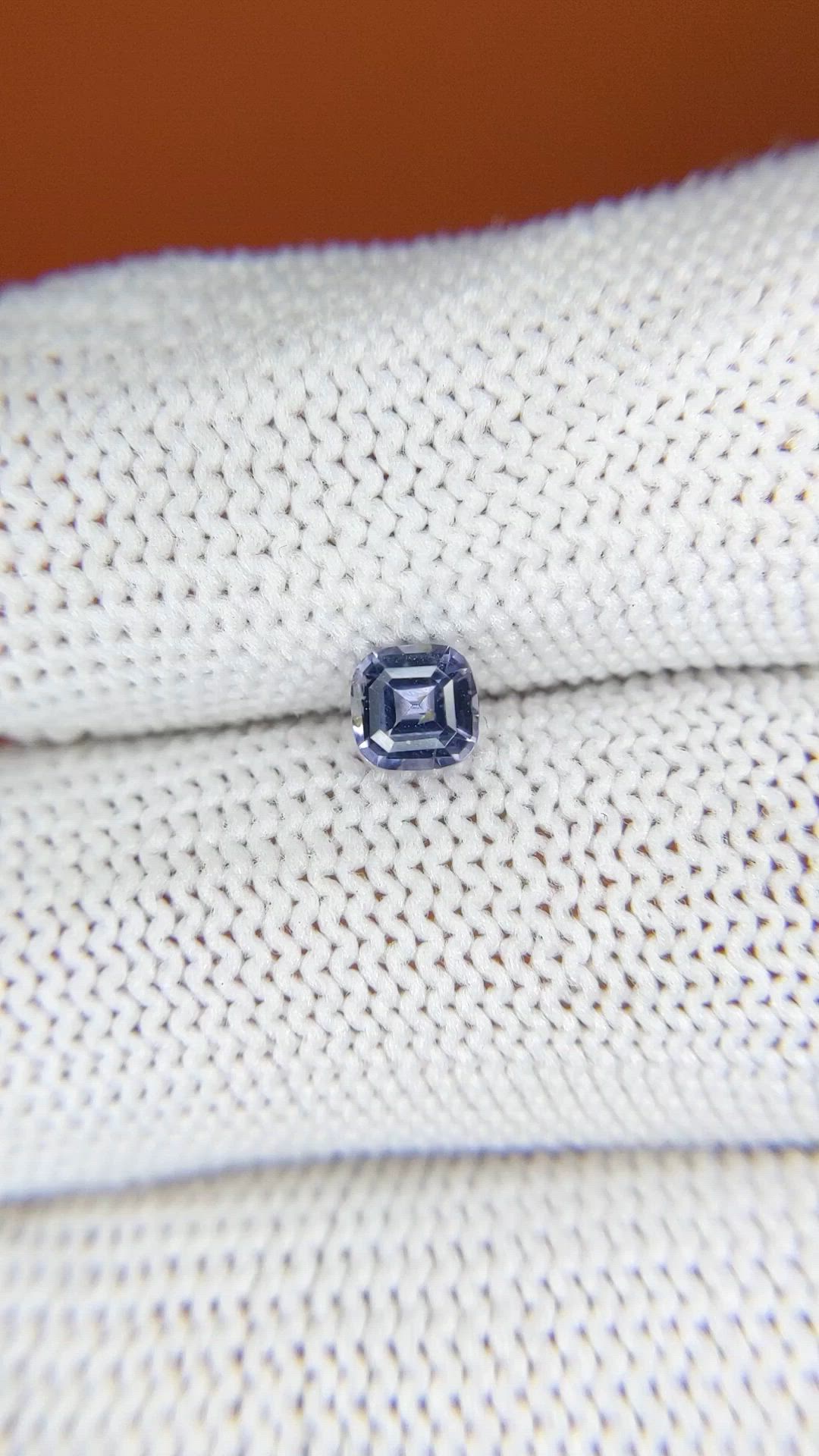 0.51 Ct. Blue Spinel from Ceylon (Sri Lanka) Size Video