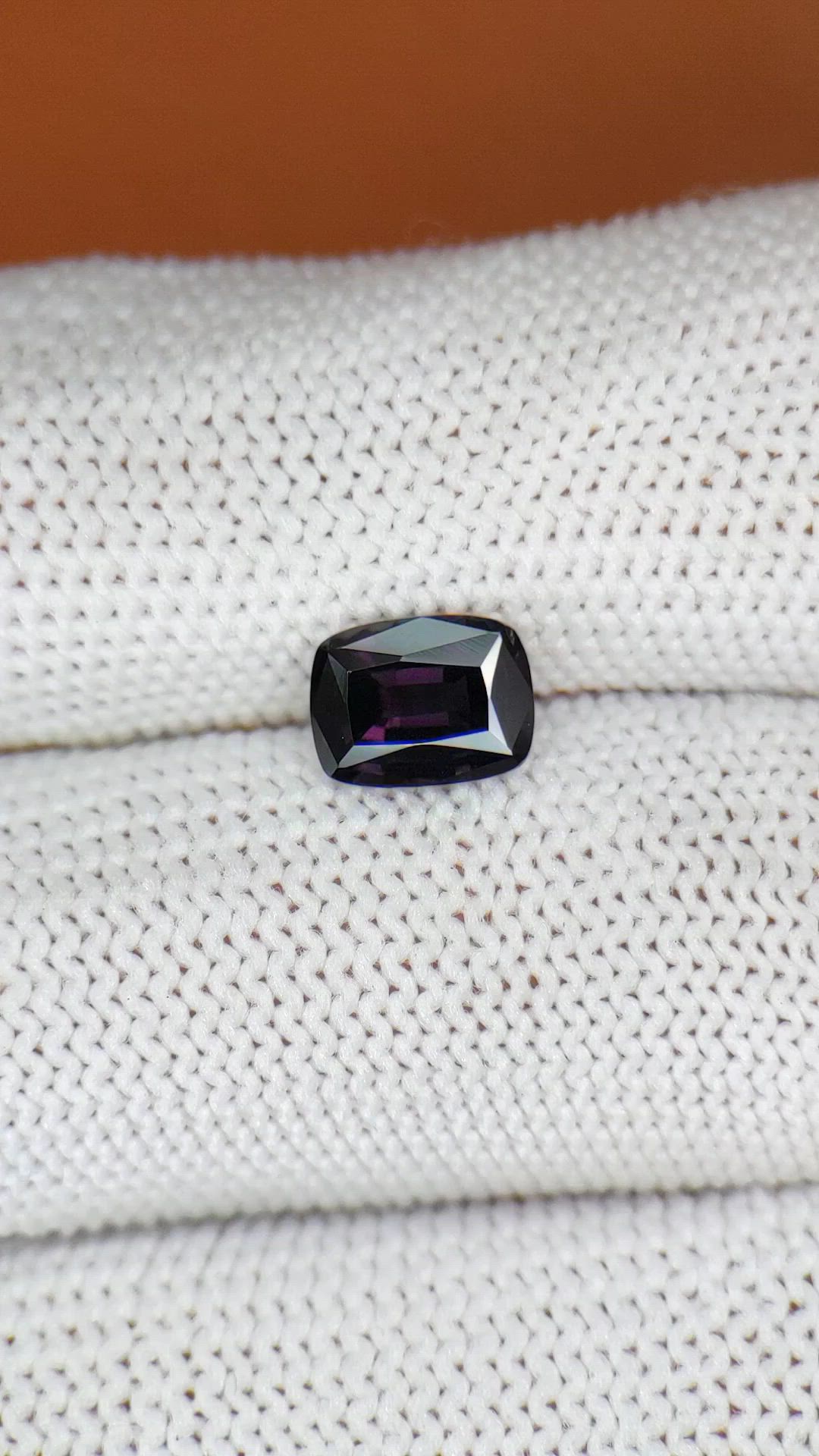 1.44 Ct. Purple Spinel from Ceylon (Sri Lanka) Size Video