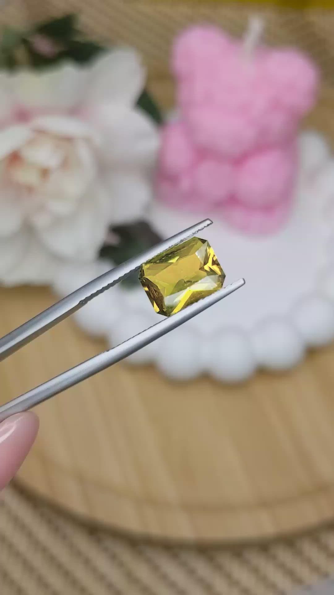 2.13 Ct. Brownish Yellow Tourmaline from Tanzania Size Video
