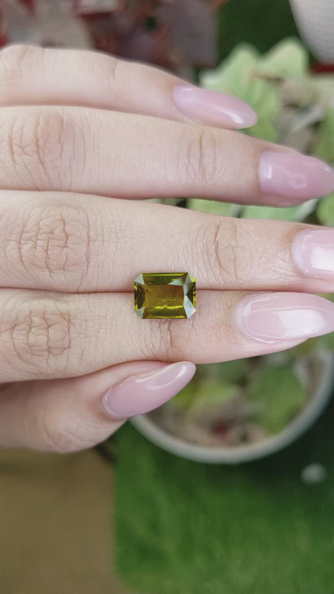 2.13 Ct. Brownish Yellow Tourmaline from Tanzania Size Video
