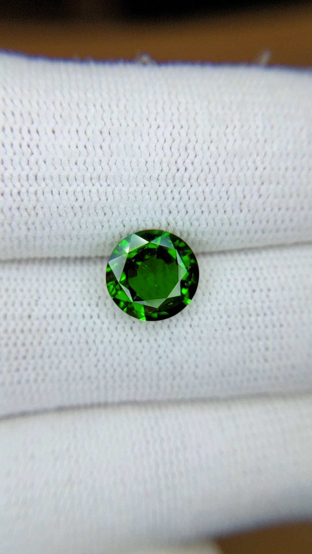 2.66 Ct. Tsavorite Garnet from Tanzania Size Video