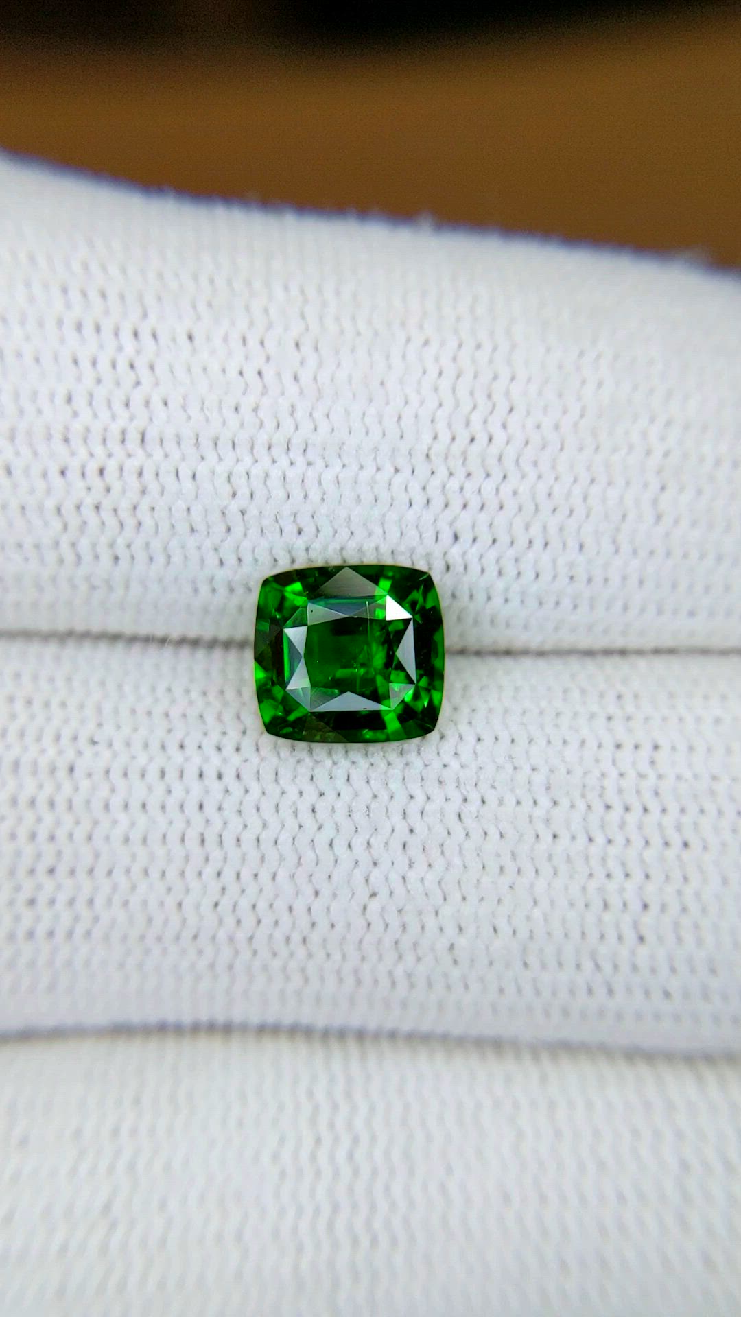 2.15 Ct. Tsavorite Garnet from Tanzania Size Video