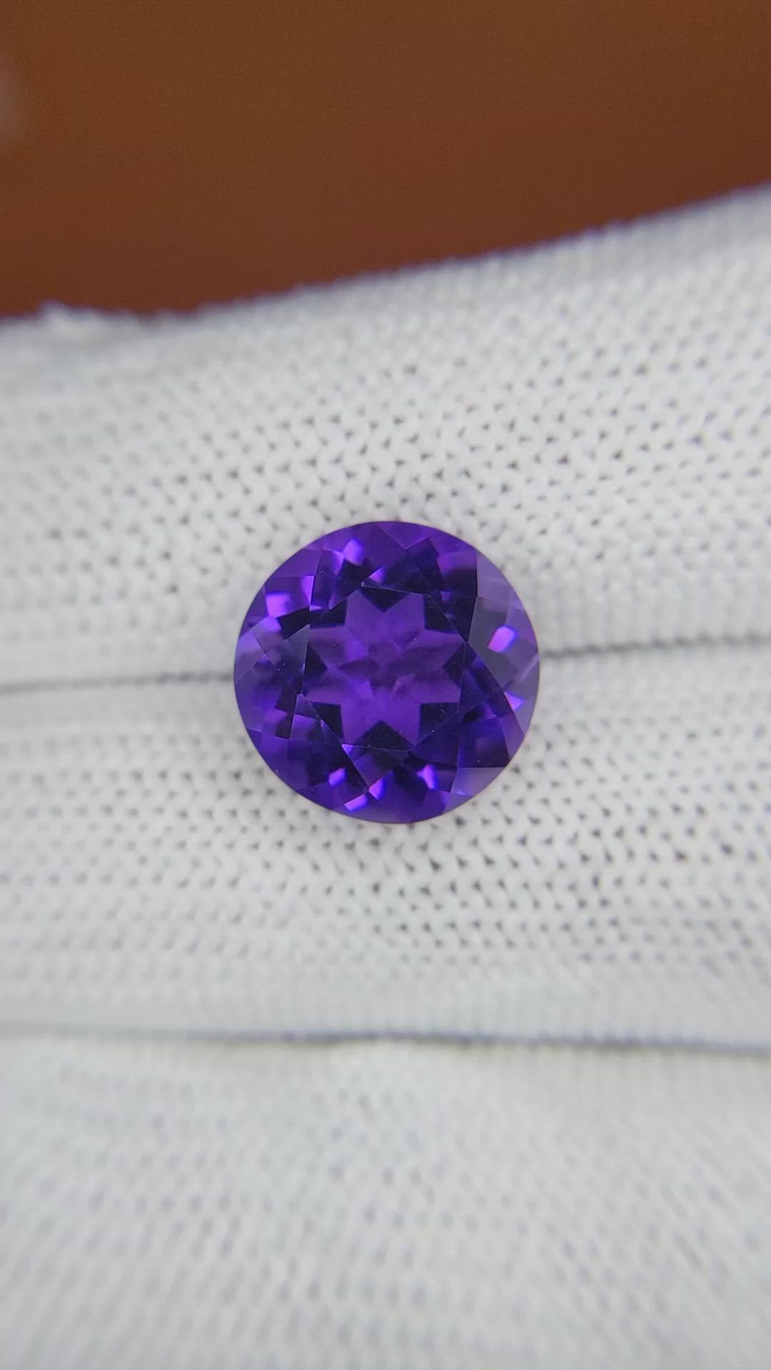 6.17 Ct. Purple Amethyst from Ceylon (Sri Lanka) Size Video