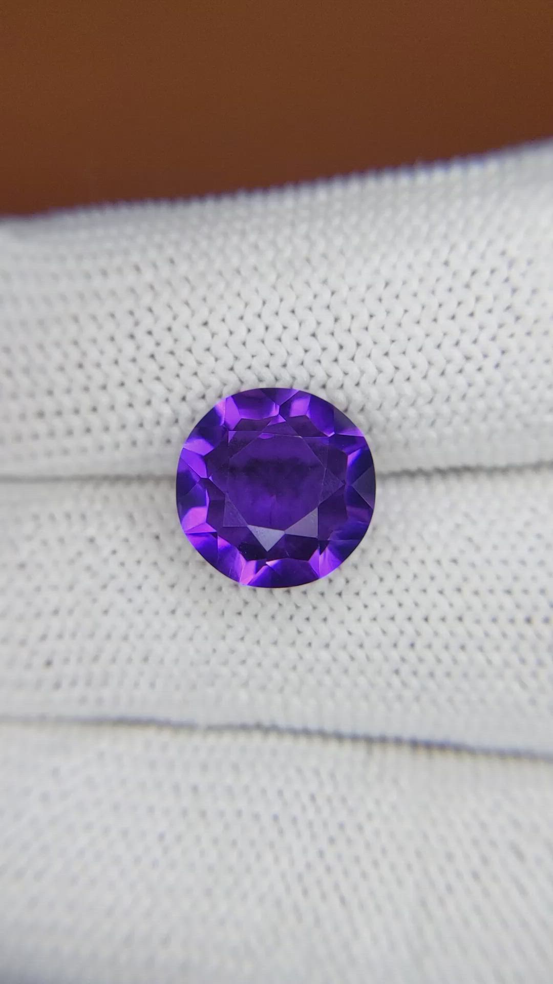4.51 Ct. Purple Amethyst from Ceylon (Sri Lanka) Size Video