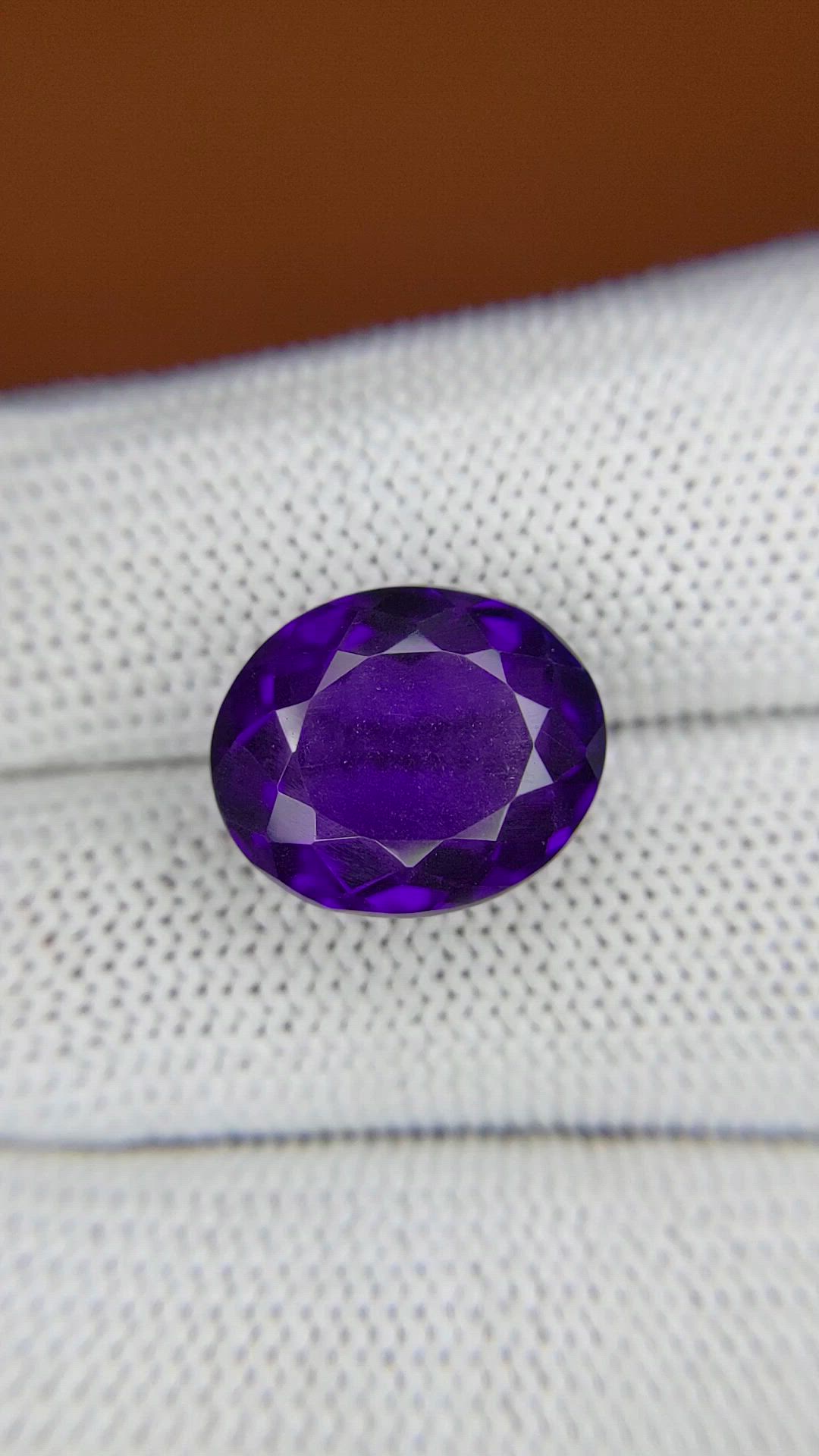 10.04 Ct. Purple Amethyst from Brazil Size Video