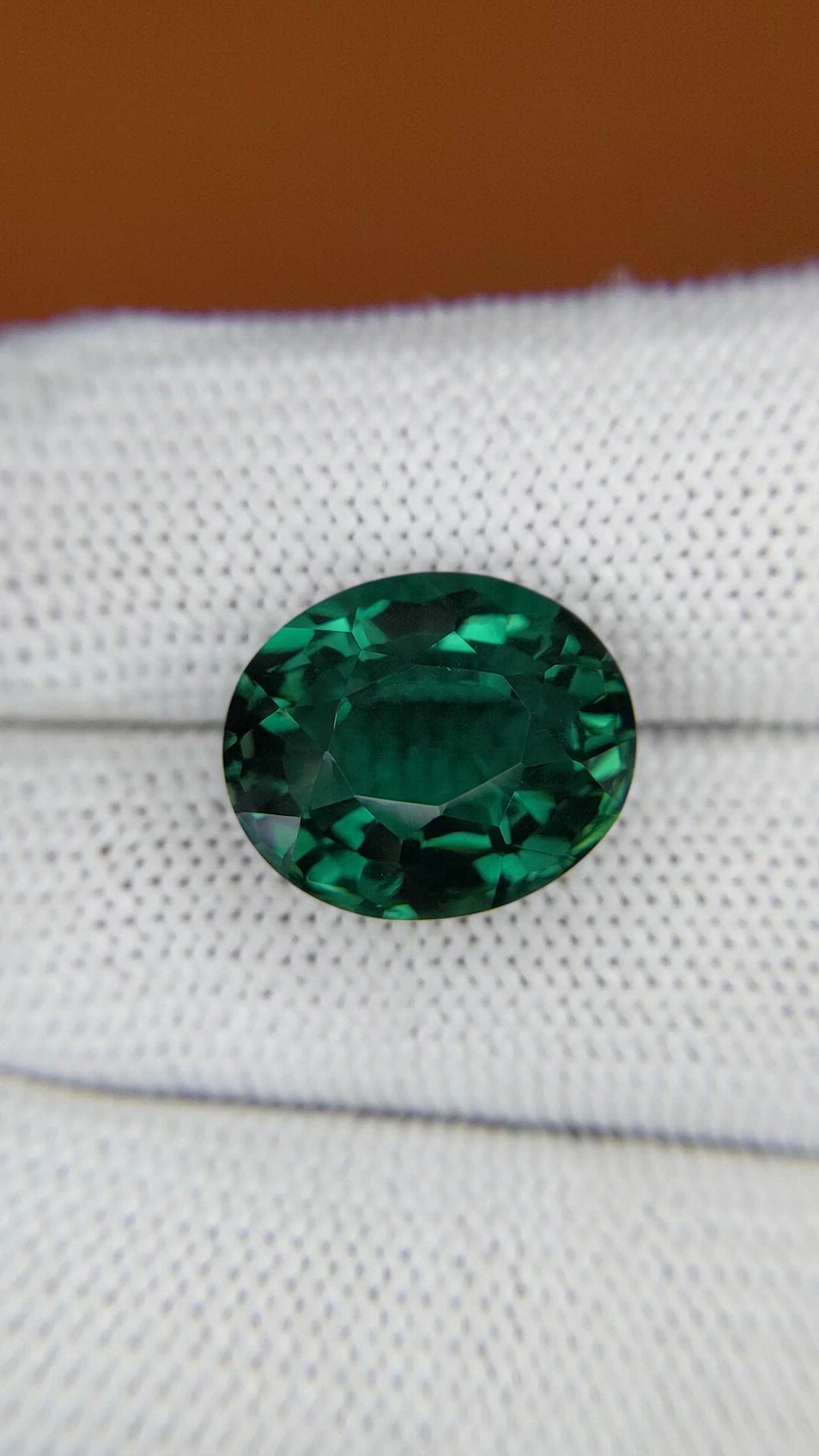 10.08 Ct. Bluish Green Prasiolite from Brazil Size Video