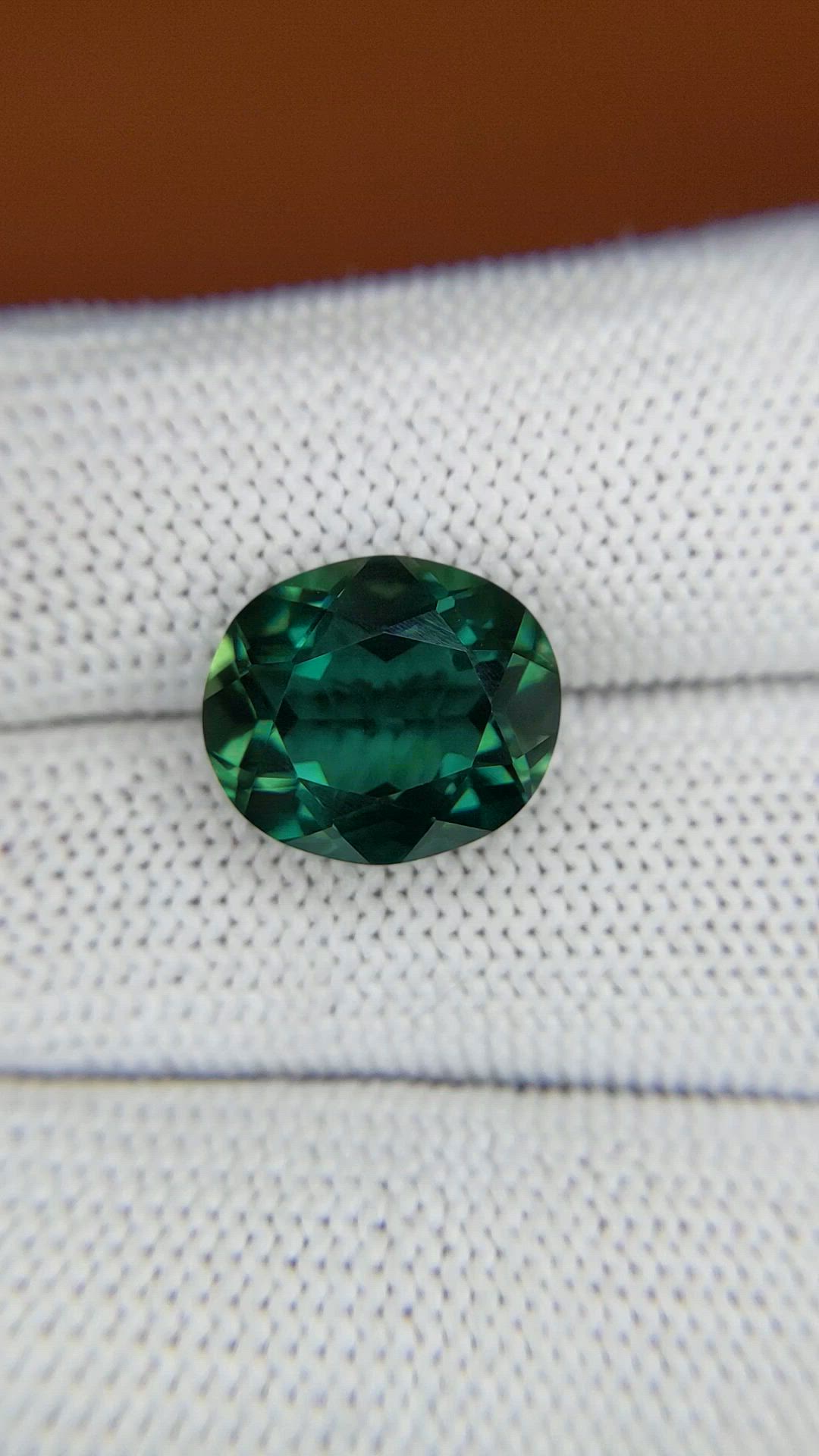 6.19 Ct. Bluish Green Prasiolite from Brazil Size Video