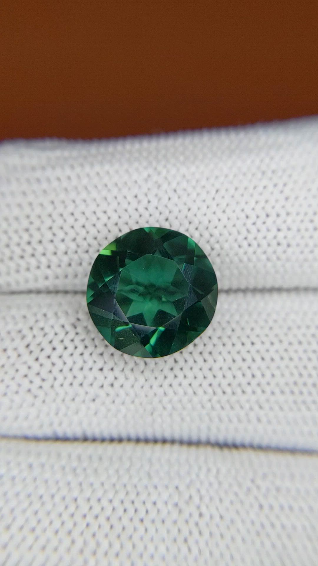 6.10 Ct. Bluish Green Prasiolite from Brazil Size Video