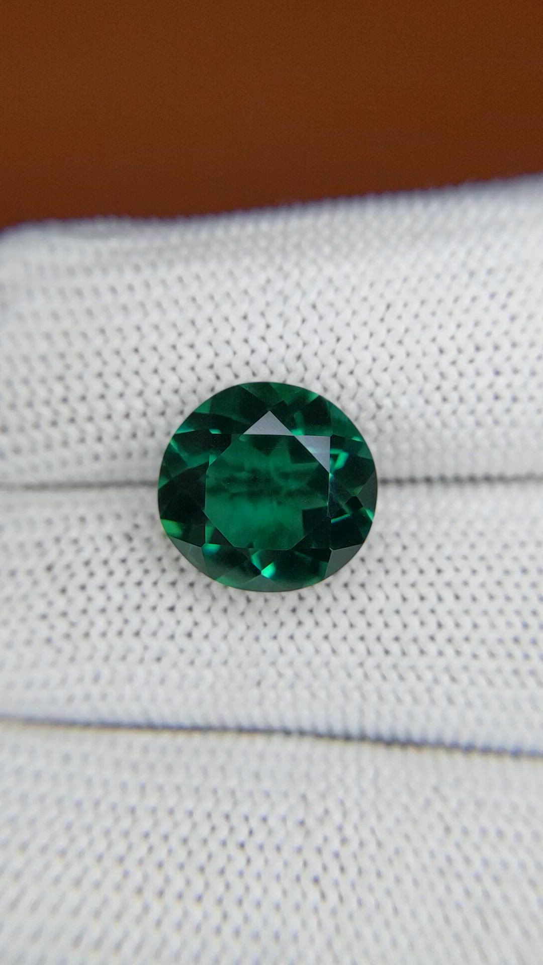 5.80 Ct. Bluish Green Prasiolite from Brazil Size Video