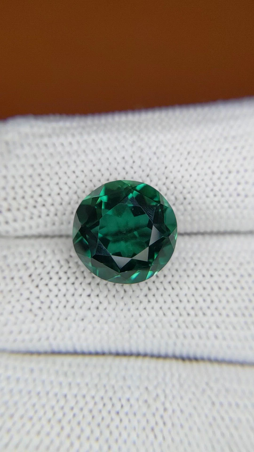 7.30 Ct. Bluish Green Prasiolite from Brazil Size Video