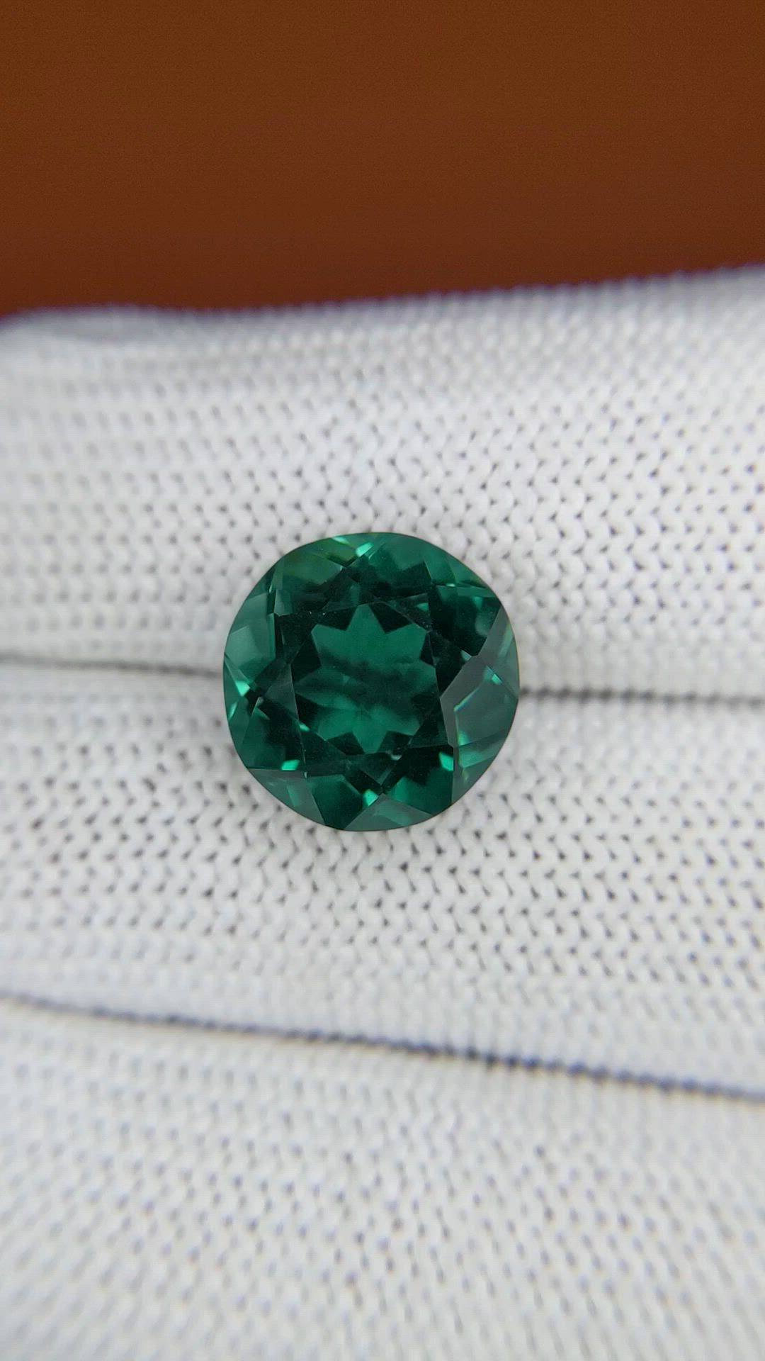 6.16 Ct. Bluish Green Prasiolite from Brazil Size Video