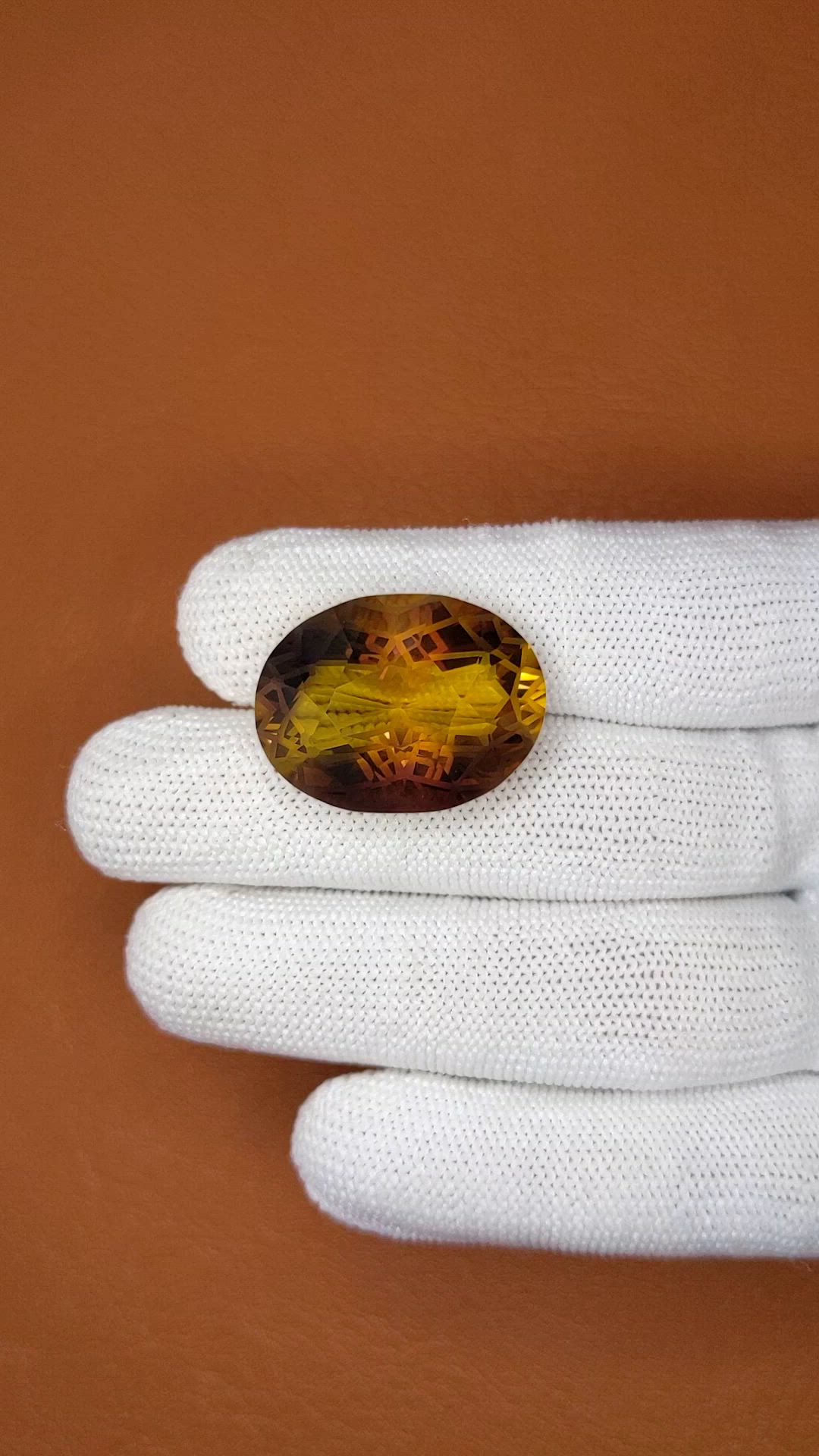 31.90 Ct. Bi Color Ametrine from Brazil Size Video
