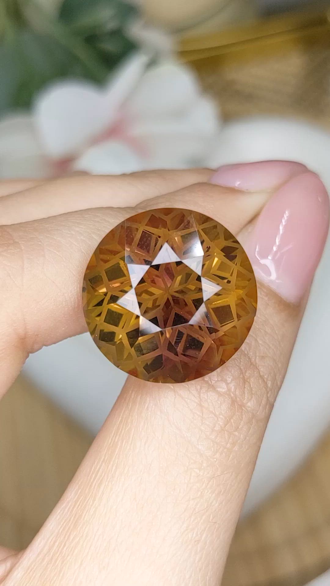 23.71 Ct. Bi Color Ametrine from Brazil Size Video