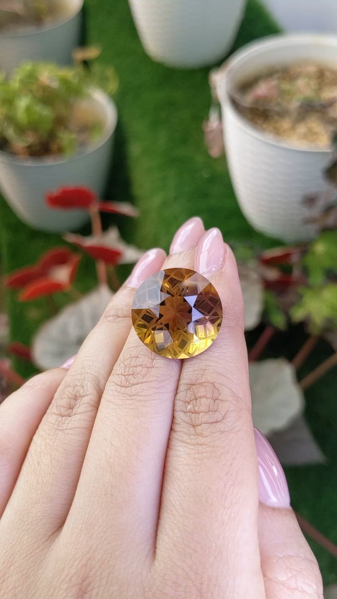 23.71 Ct. Bi Color Ametrine from Brazil Size Video