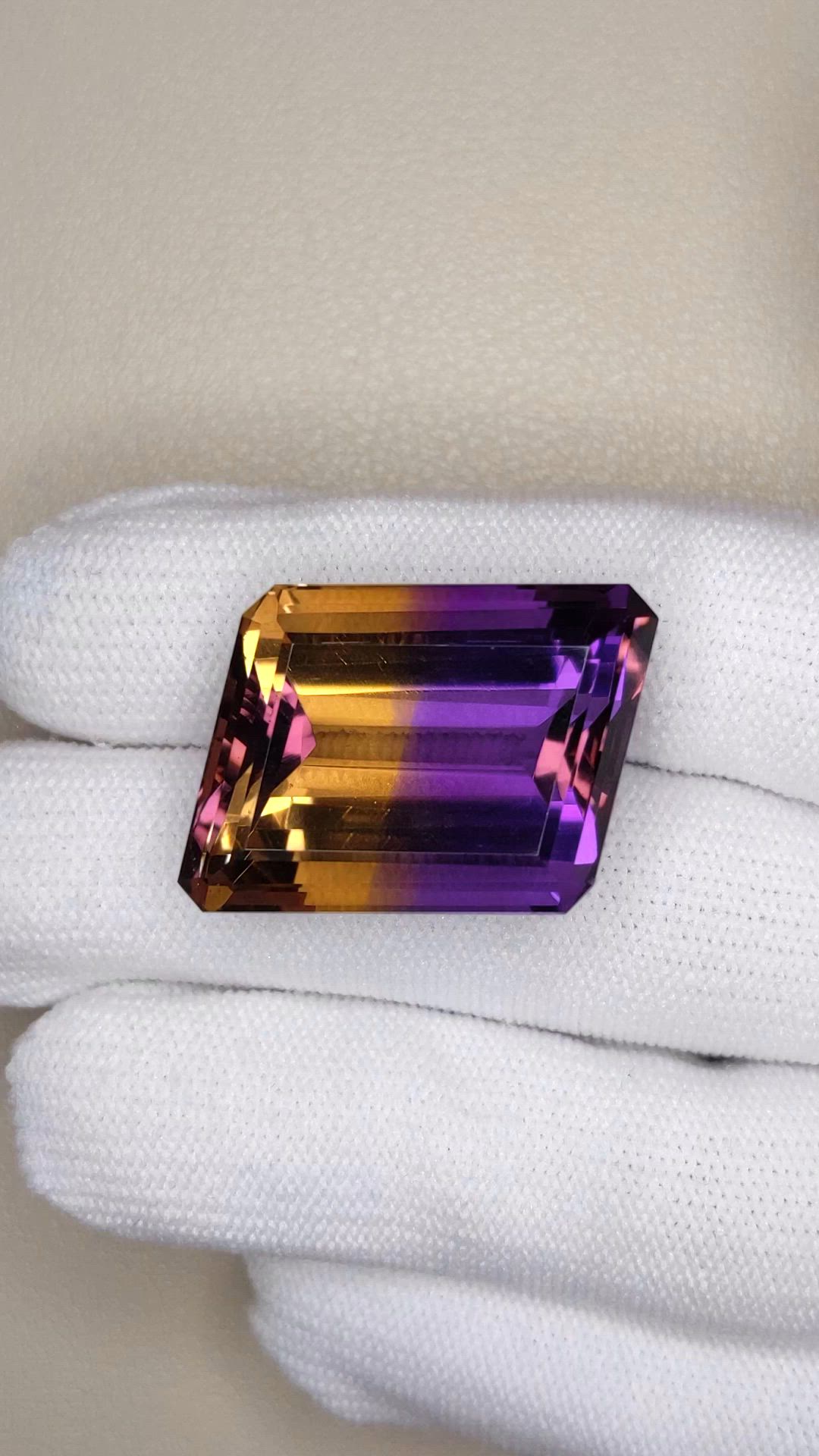 48.34 Ct. Bi Color Ametrine from Brazil Size Video