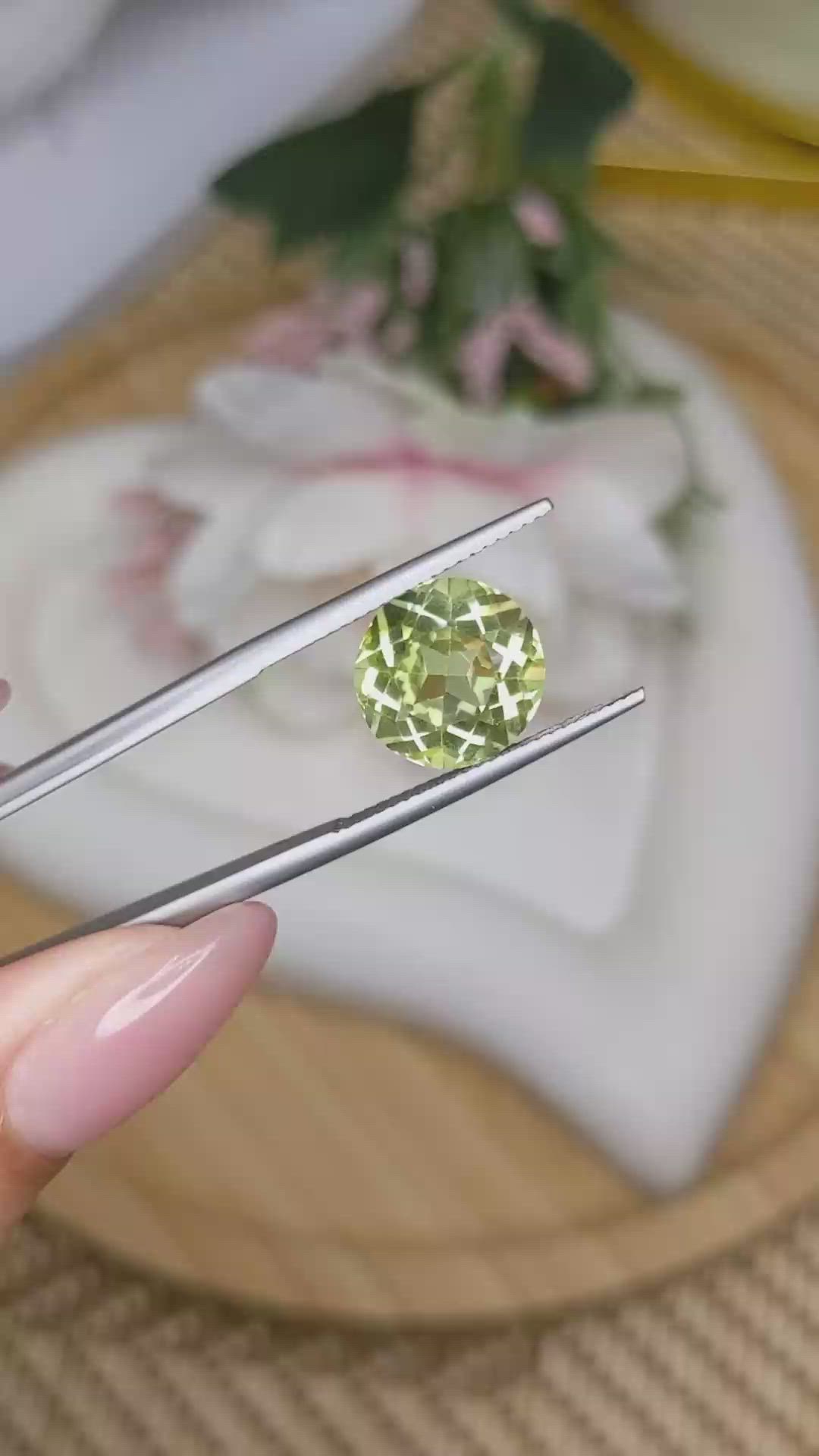 5.49 Ct. Lemon Quartz from Brazil Size Video