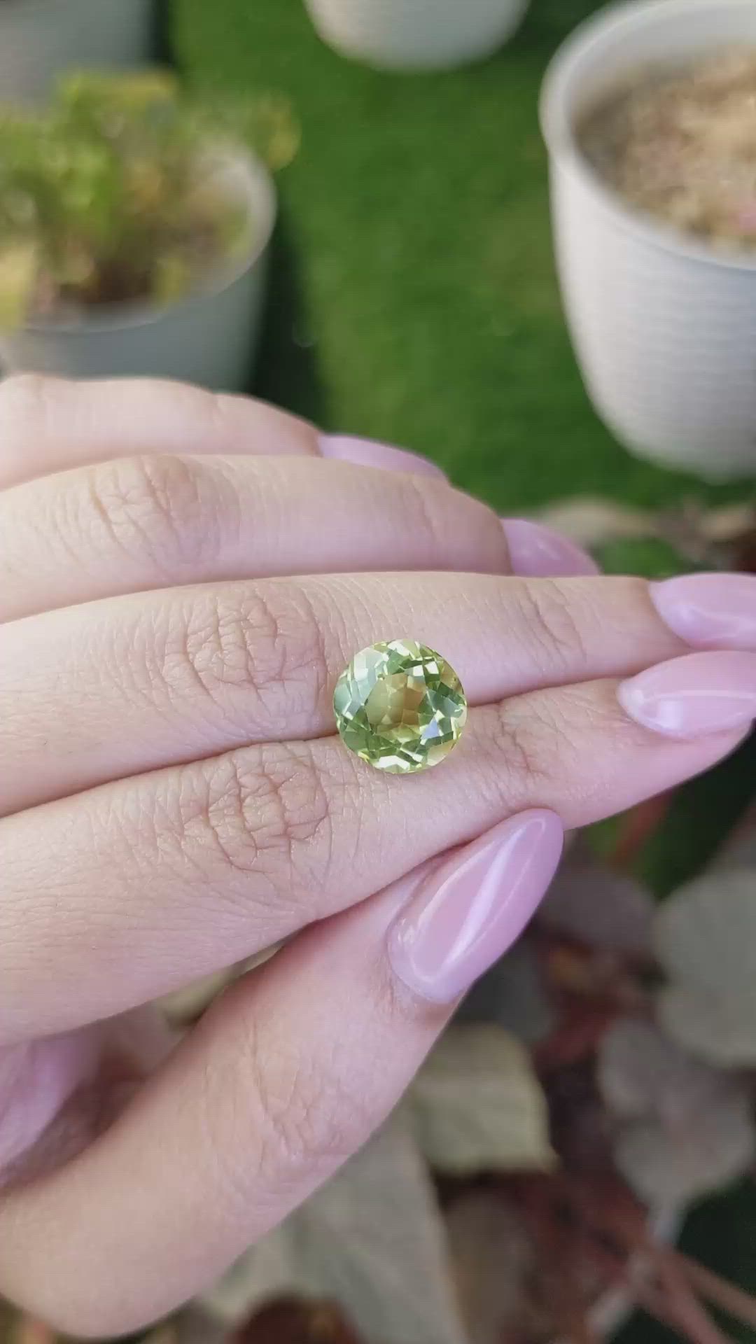 5.49 Ct. Lemon Quartz from Brazil Size Video