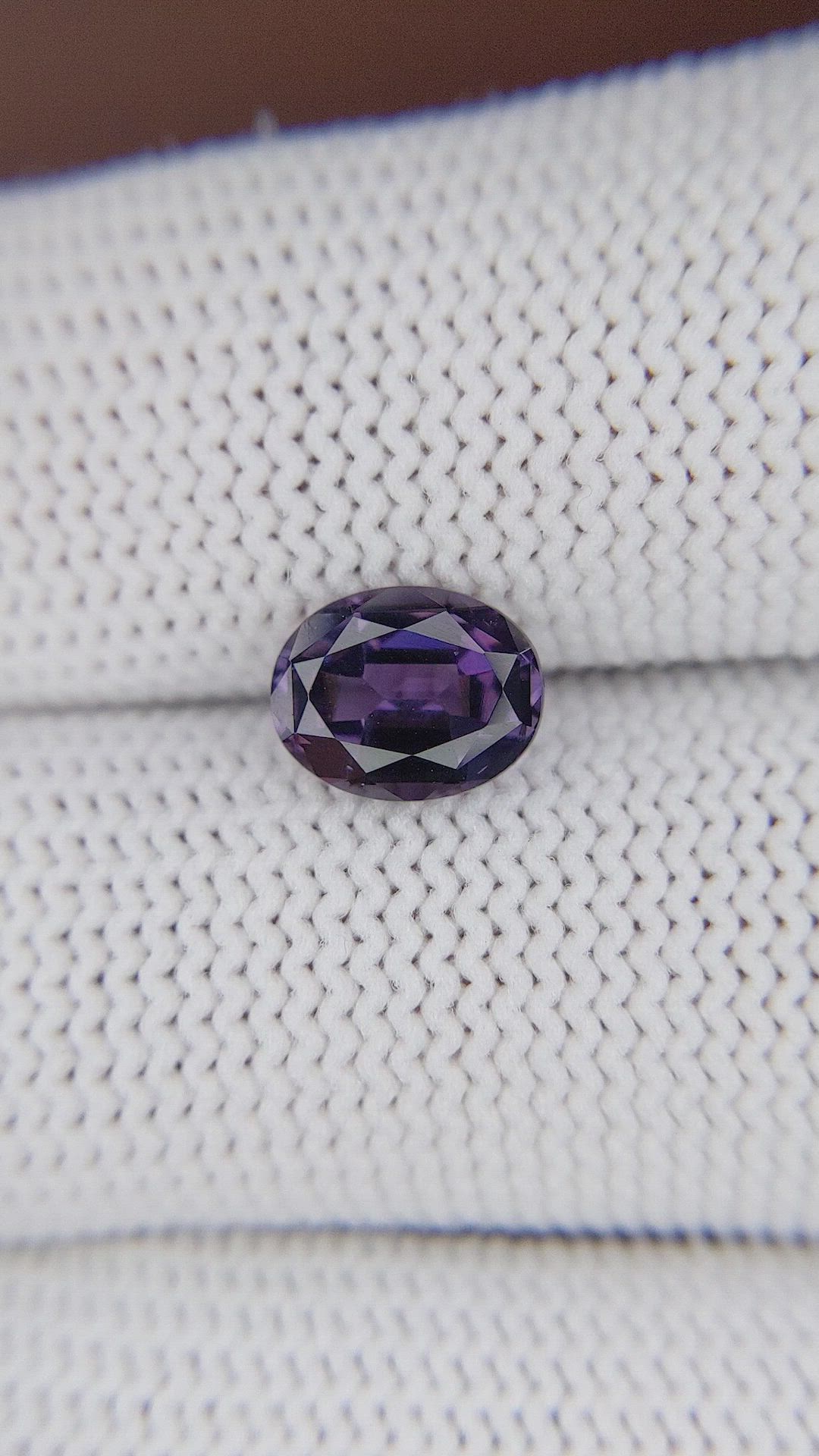 1.69 Ct. Purple Spinel from Ceylon (Sri Lanka) Size Video