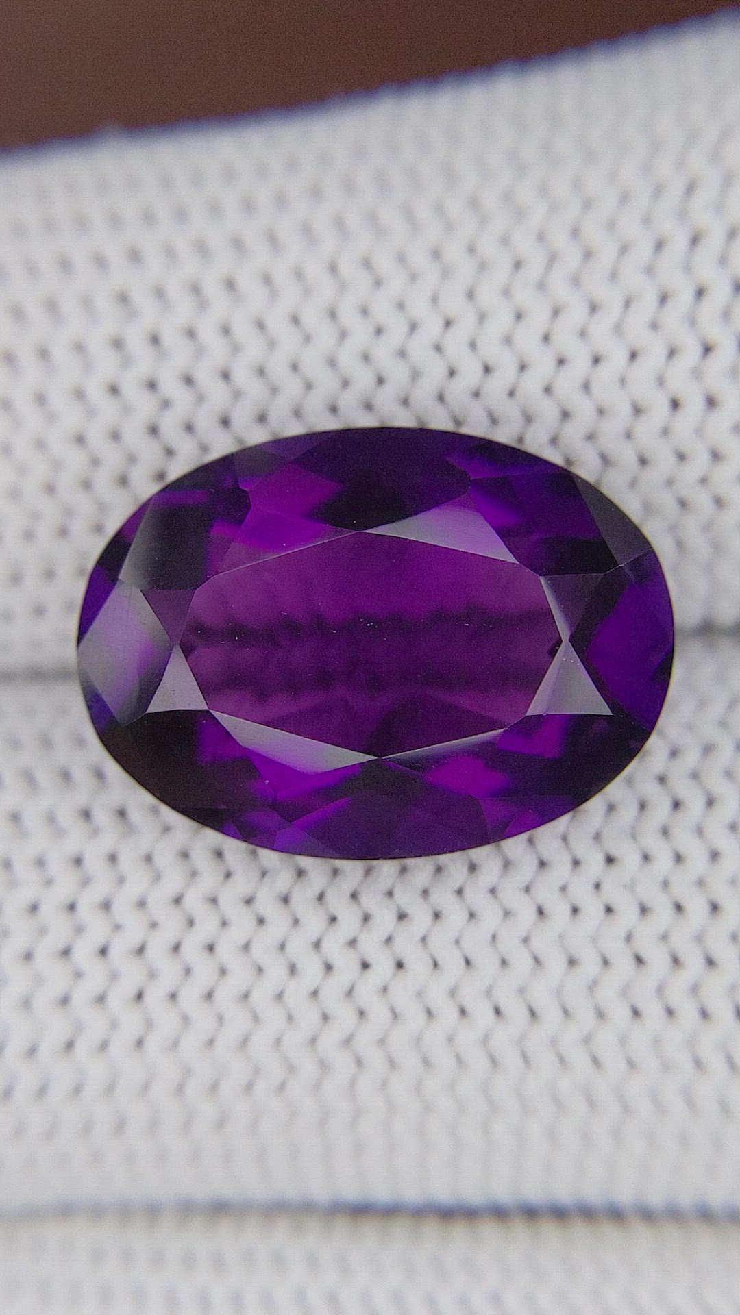 9.48 Ct. Purple Amethyst from Ceylon (Sri Lanka) Size Video
