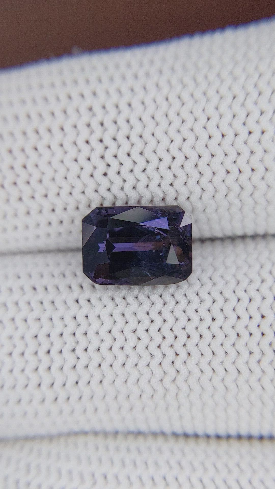 3.17 Ct. Purple Spinel from Ceylon (Sri Lanka) Size Video
