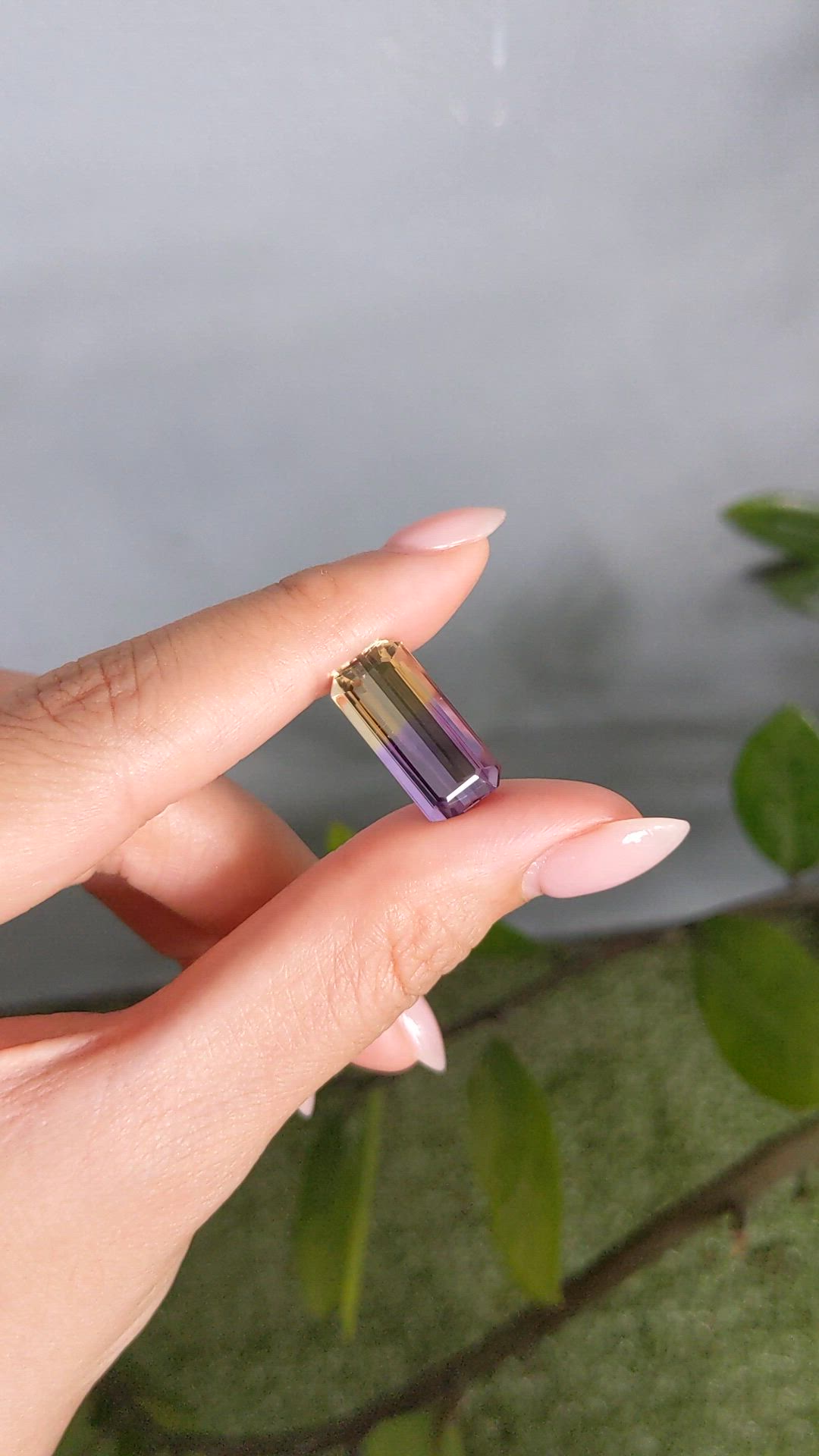 9.78 Ct. Bi Color Ametrine from Brazil Size Video