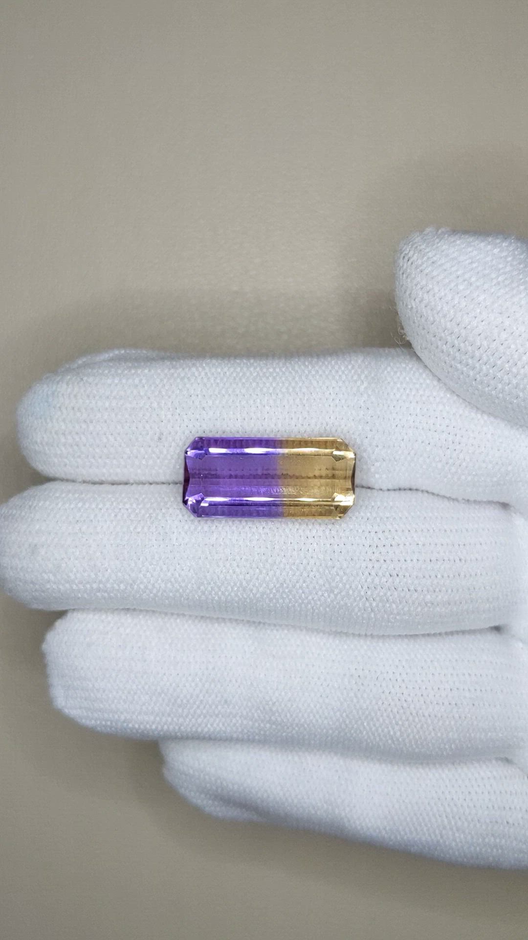 9.78 Ct. Bi Color Ametrine from Brazil Size Video