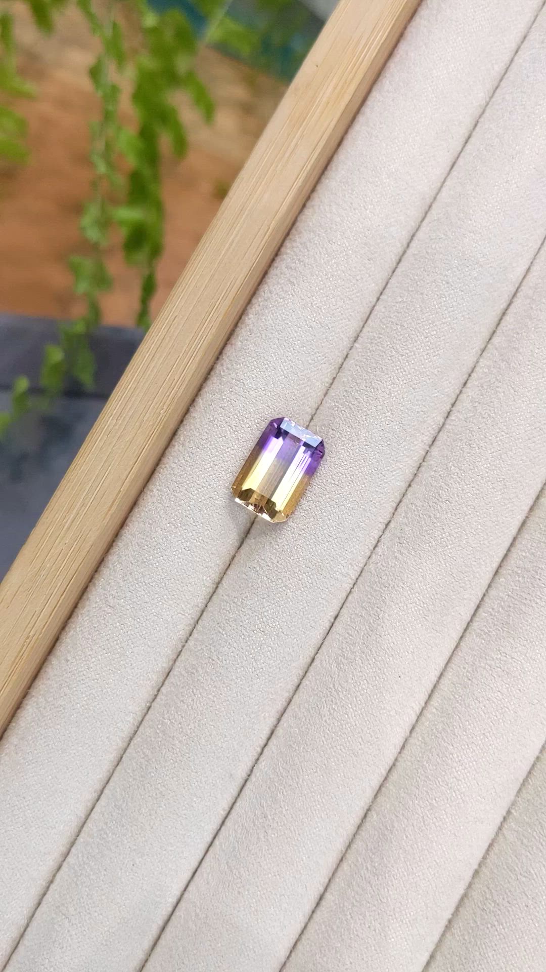 4.89 Ct. Bi Color Ametrine from Brazil Size Video