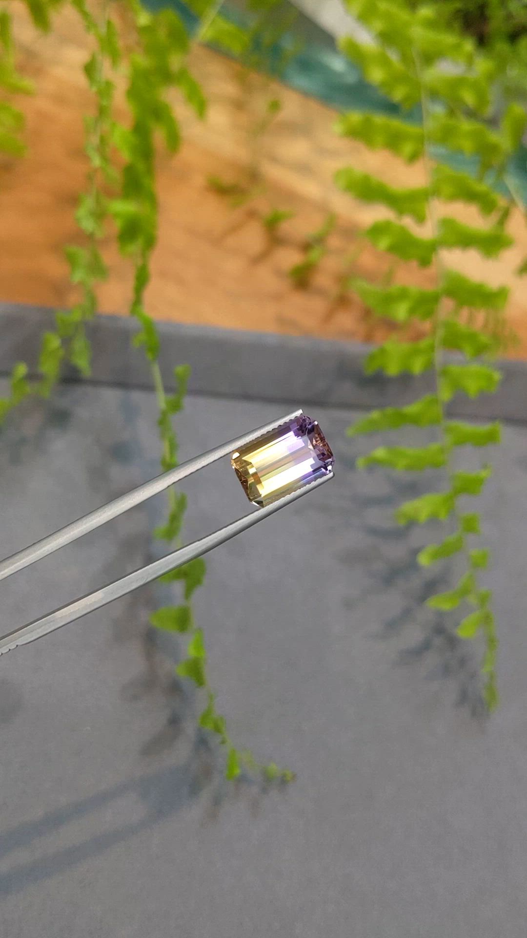 4.89 Ct. Bi Color Ametrine from Brazil Size Video
