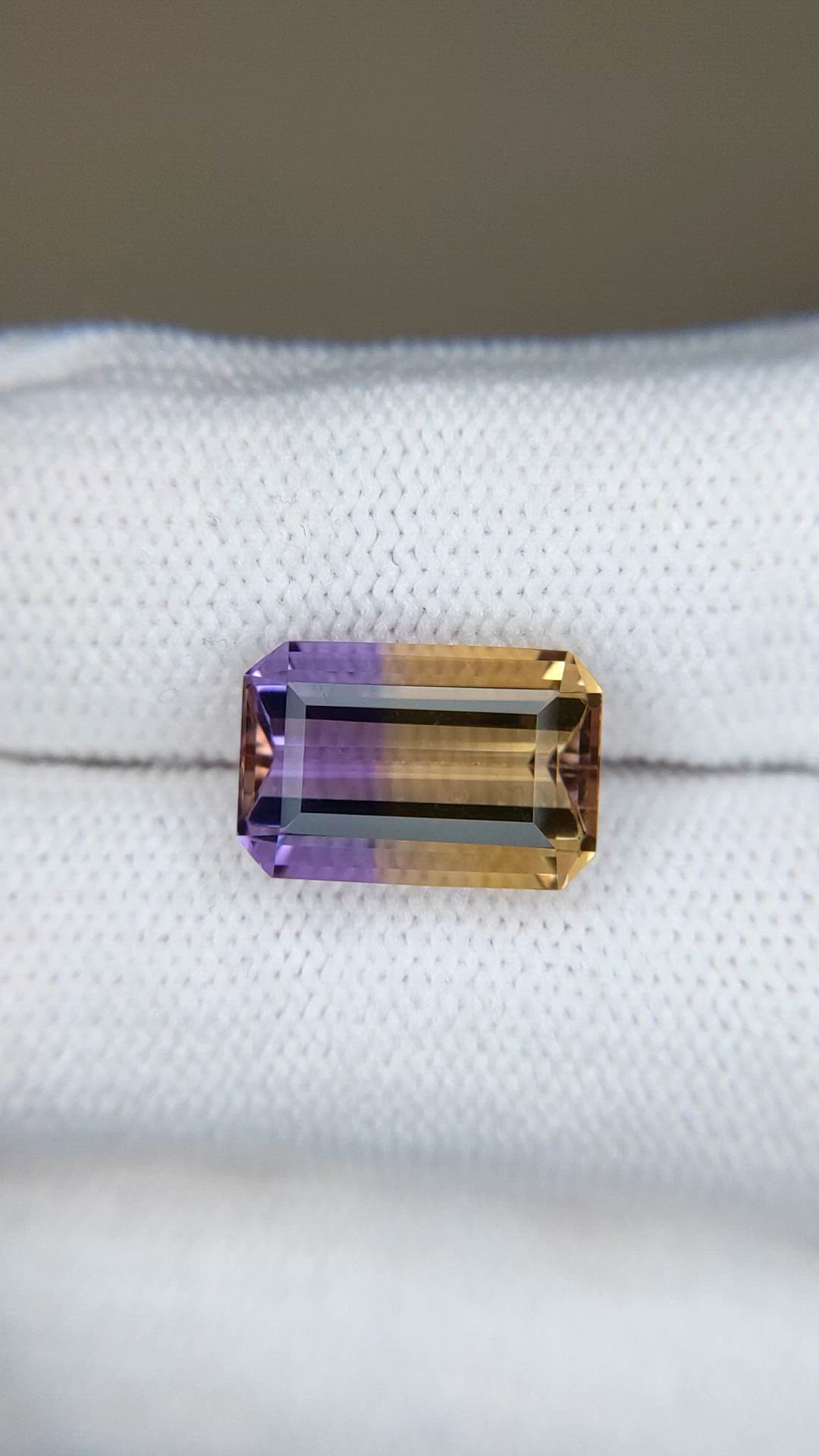 4.89 Ct. Bi Color Ametrine from Brazil Size Video