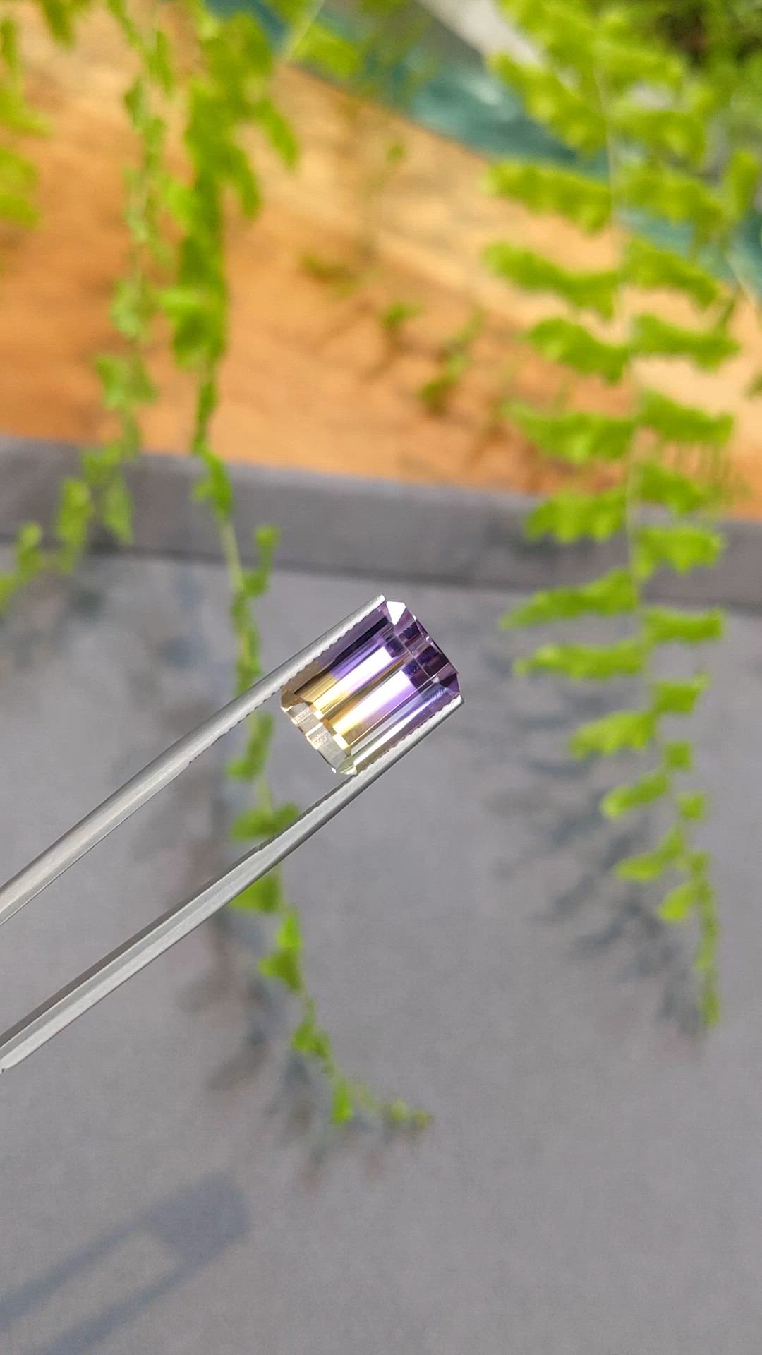 6.65 Ct. Bi Color Ametrine from Brazil Size Video
