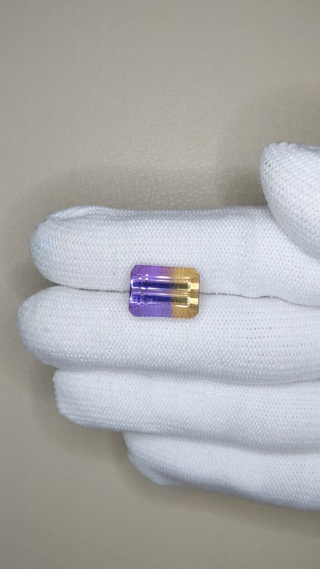 6.65 Ct. Bi Color Ametrine from Brazil Size Video