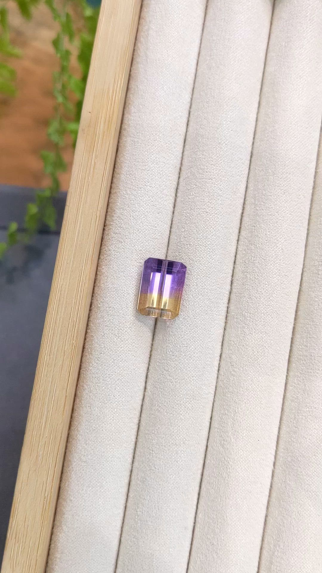6.65 Ct. Bi Color Ametrine from Brazil Size Video