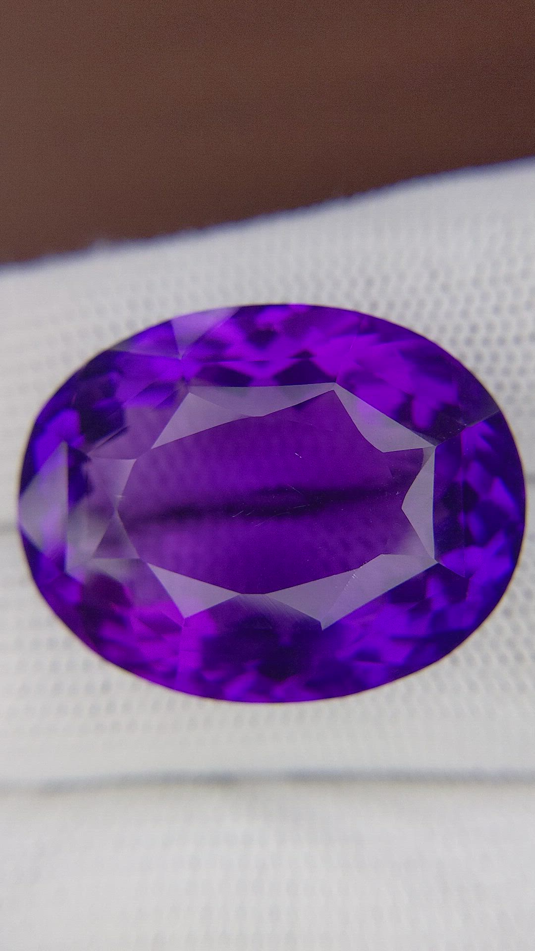 50.24 Ct. Purple Amethyst Size Video