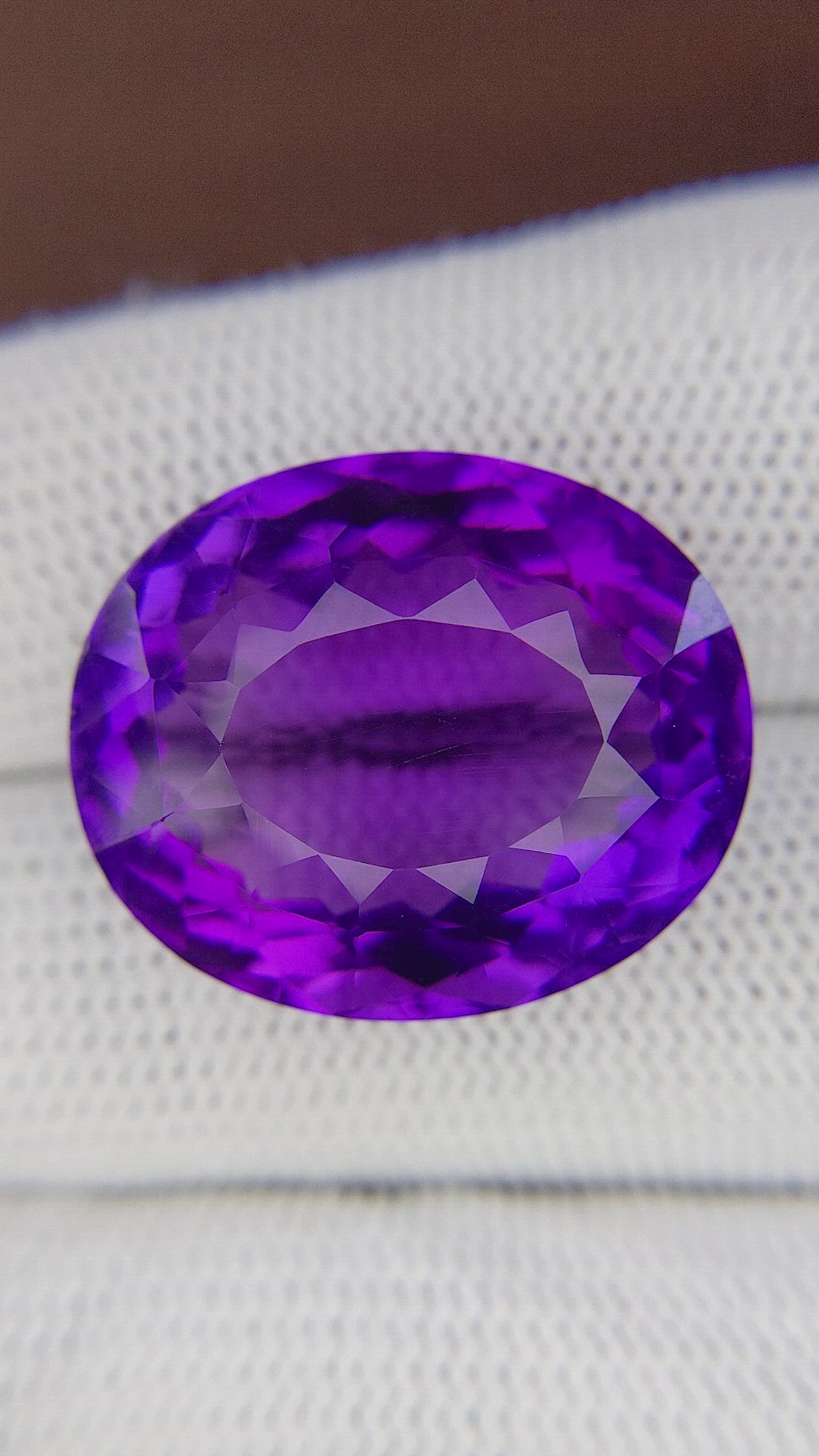 30.69 Ct. Purple Amethyst Size Video