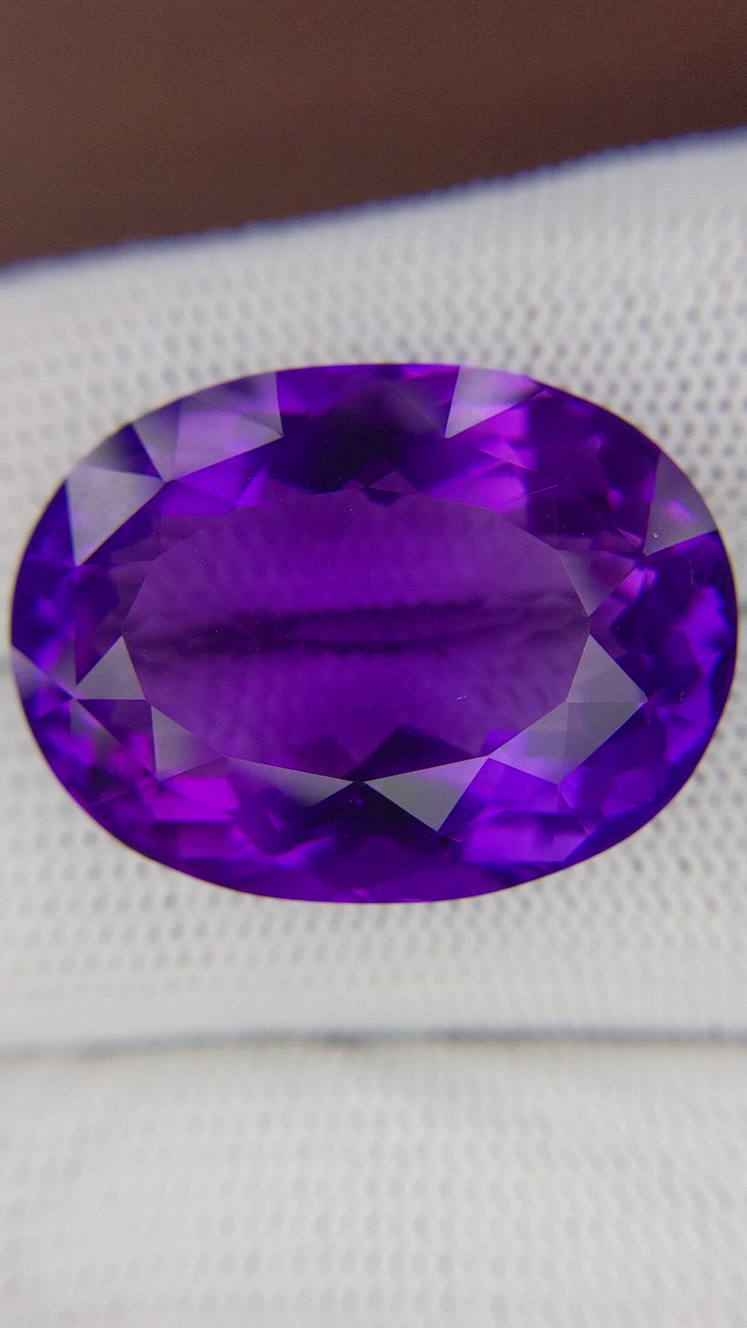 42.96 Ct. Purple Amethyst Size Video