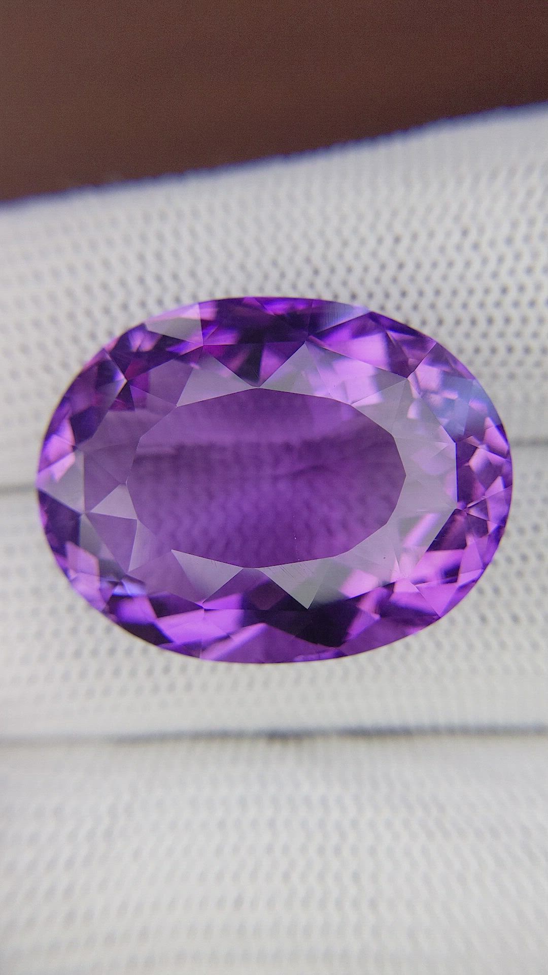 33.89 Ct. Purple Amethyst Size Video