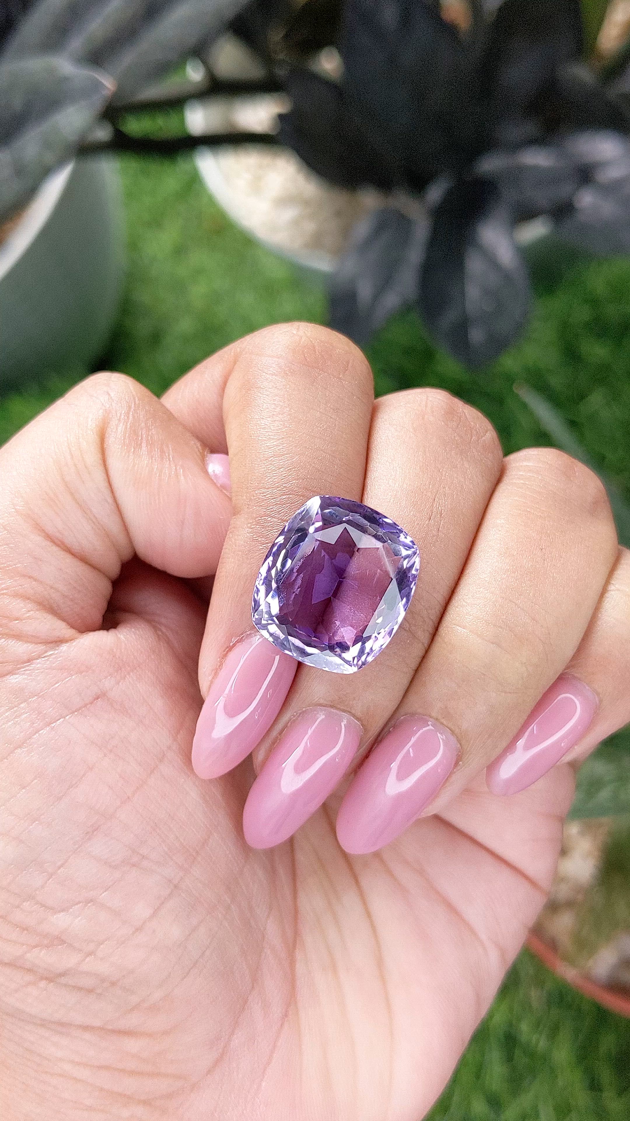 16.44 Ct. Purple Amethyst Size Video